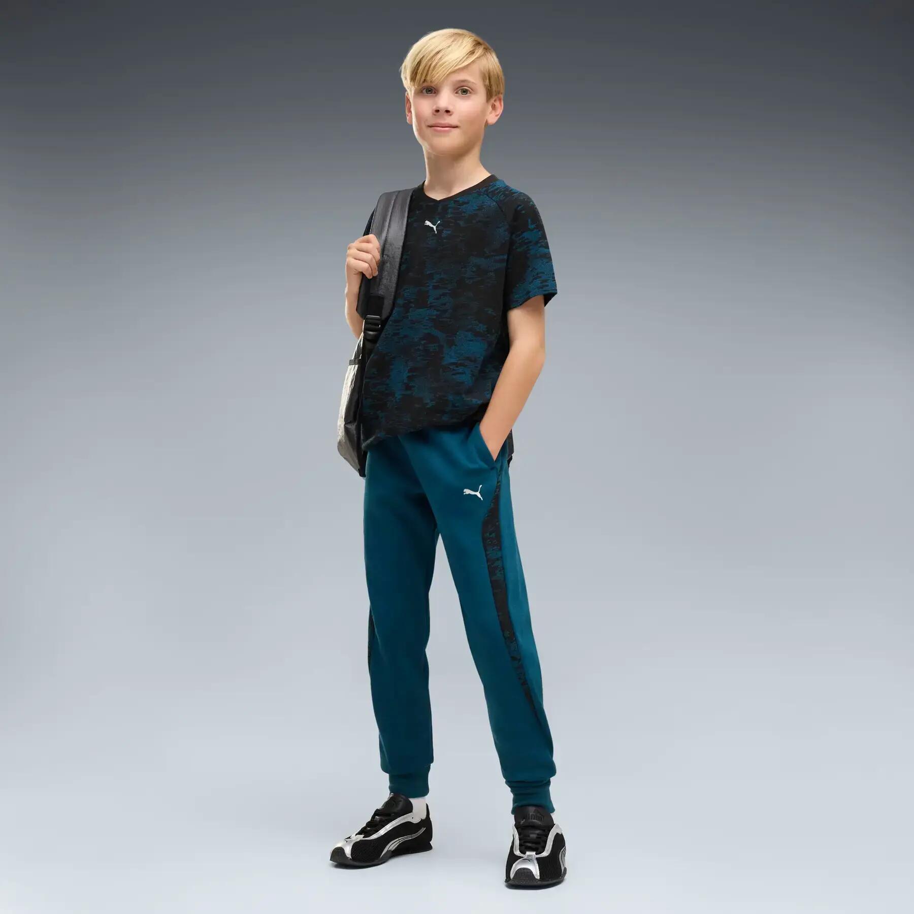 Pantalón de chándal con cordón elástico niño Puma 3/5