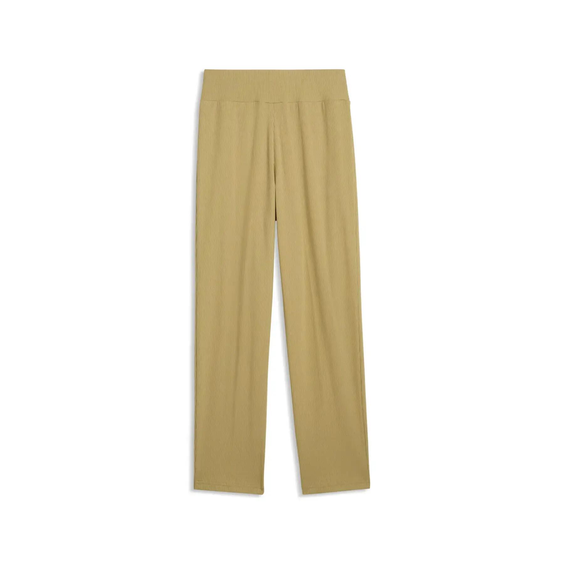 Pantalon straight fille Puma ESS Elevated G 2/2