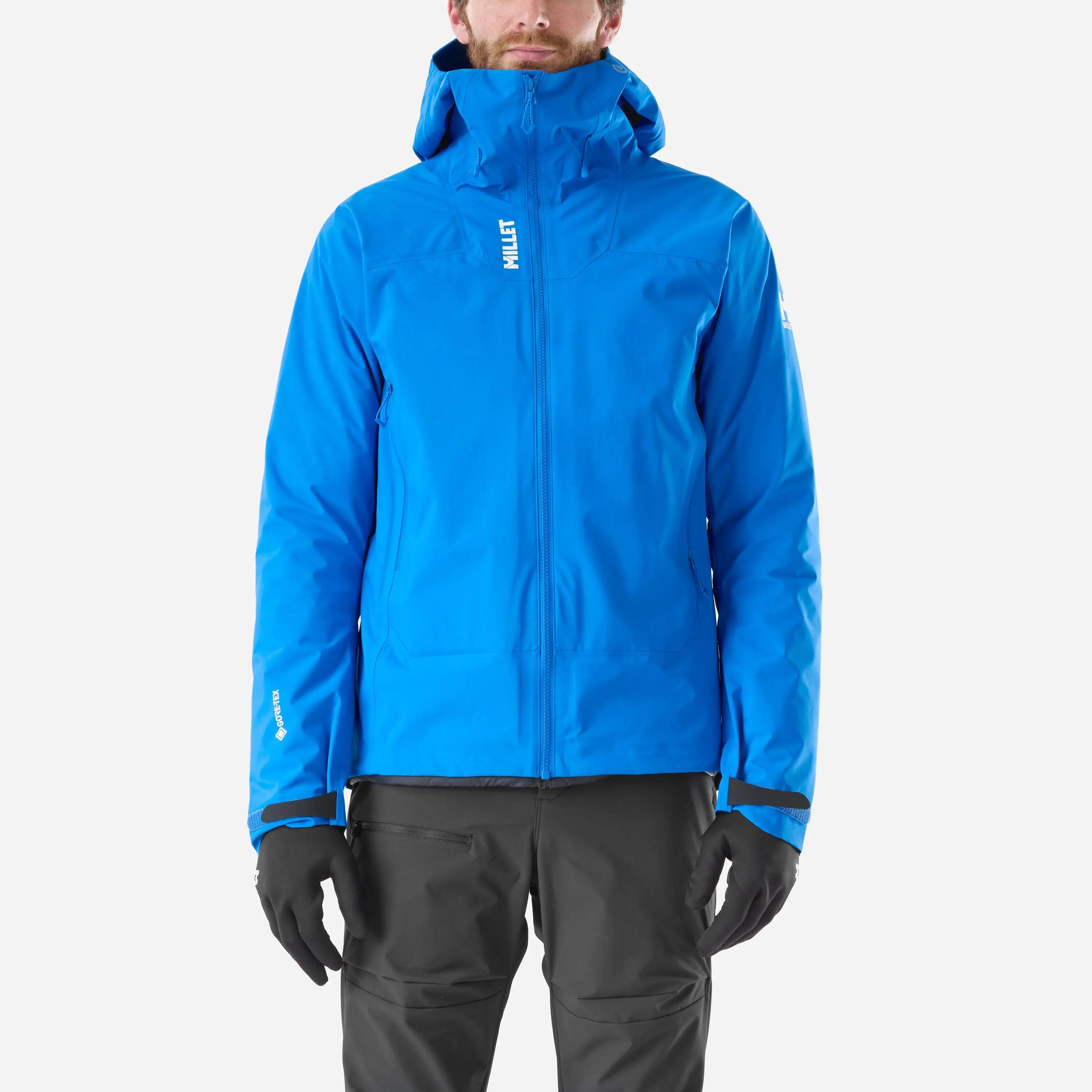 Chaqueta Alpinismo Hombre Kamet Gore-Tex Impermeable y Transpirable 5/5
