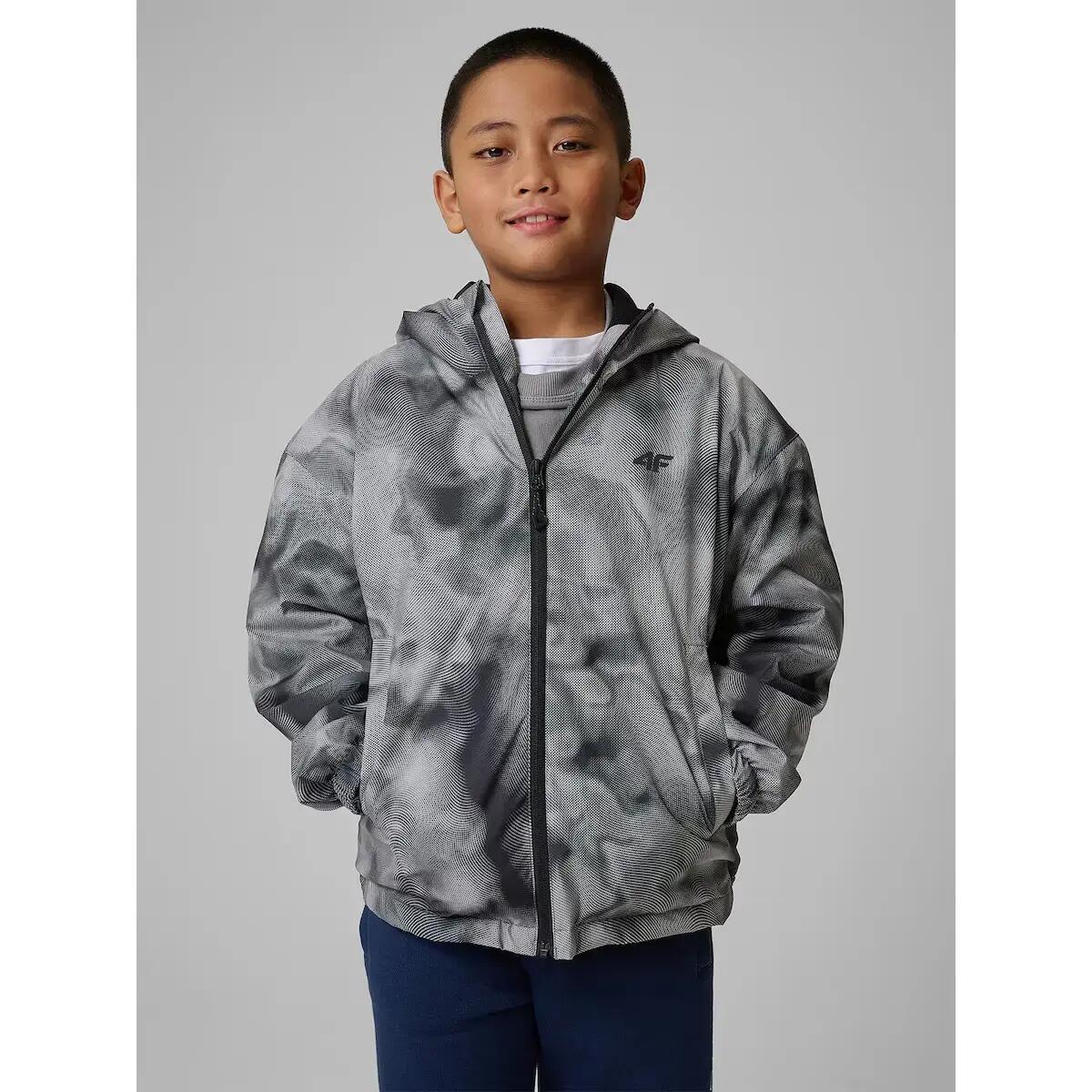 Chubasquero con capucha infantil 4F M1094 3/5