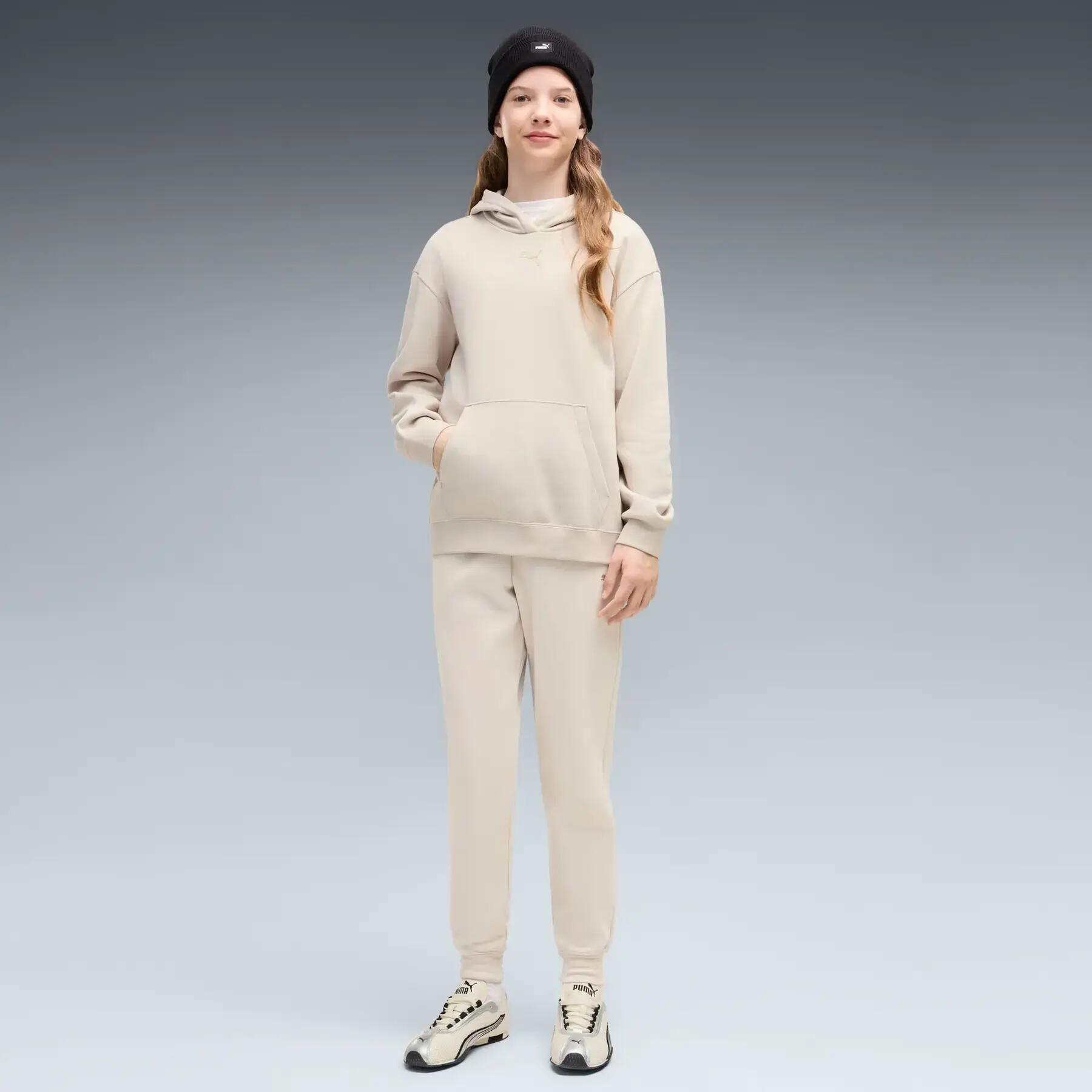 Girl hoodie Puma Fleece Essentials 5/5