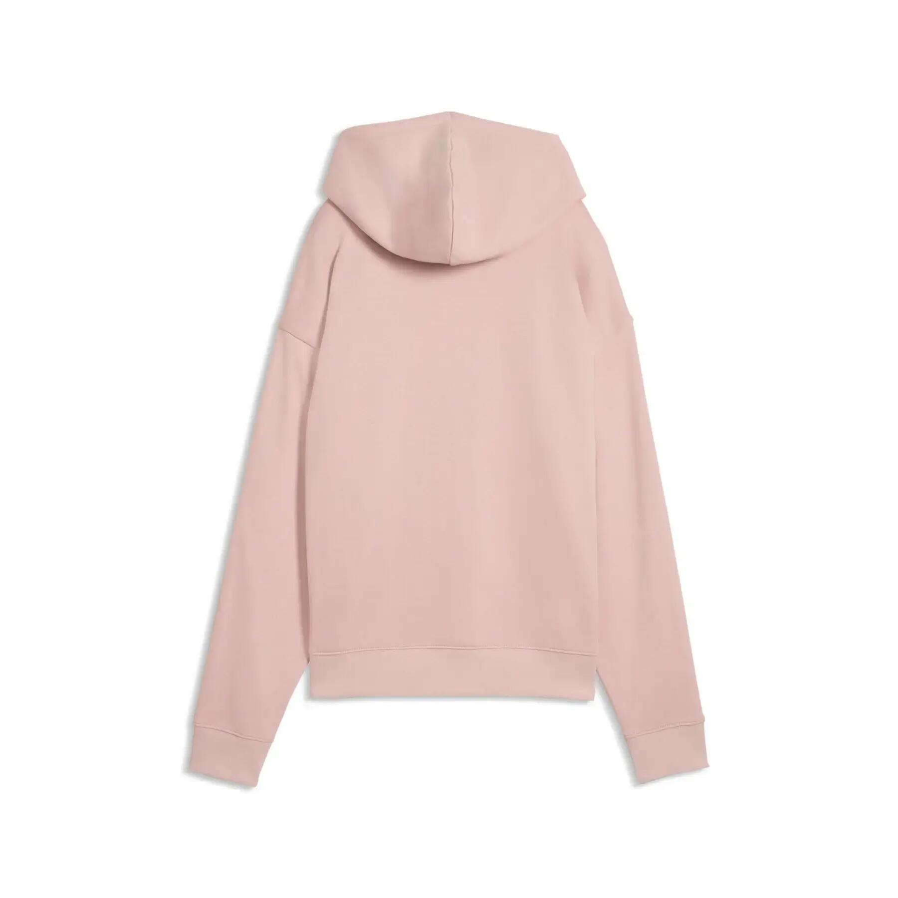 Sweatshirt à capuche badge brodé femme Puma 2/2