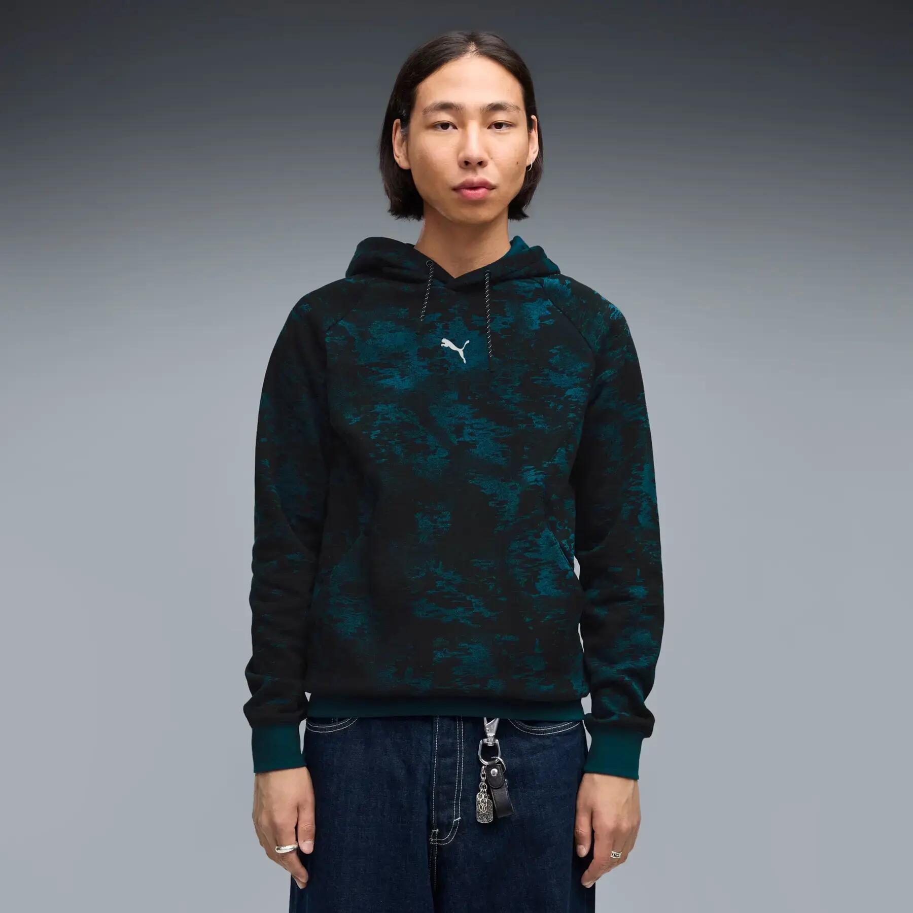Raglan sweatshirt mit Kapuze Puma 3/5