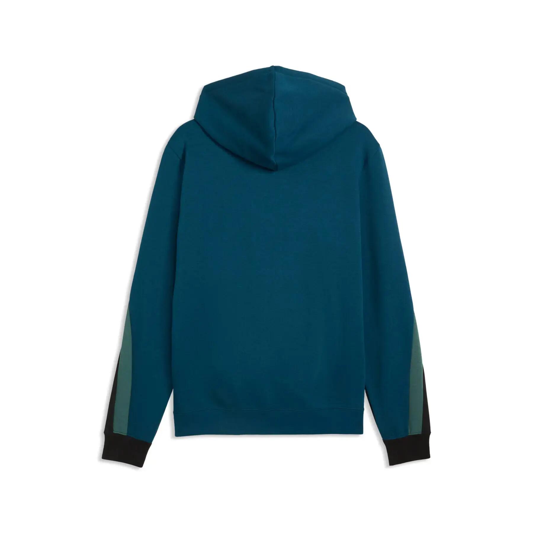 Ribbed Reversible Hooded Sweatshirt with Drawstring Puma 2/5