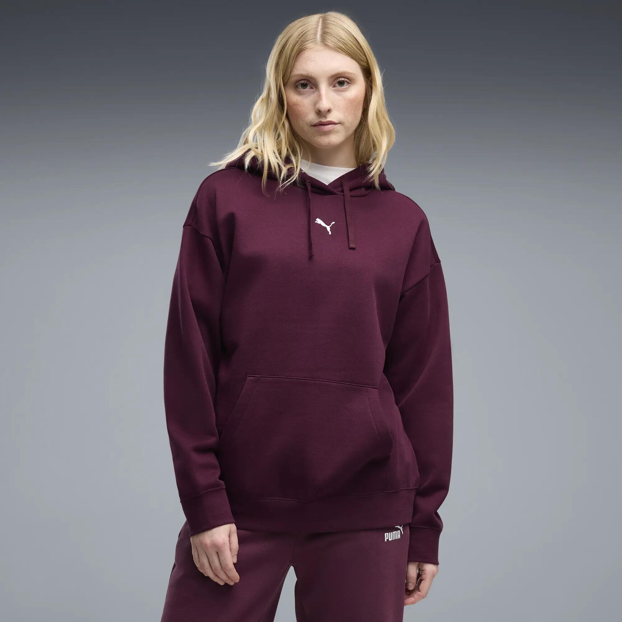 Felpa con cappuccio in pile Essentials dal taglio morbido da donna PUMA 2/5