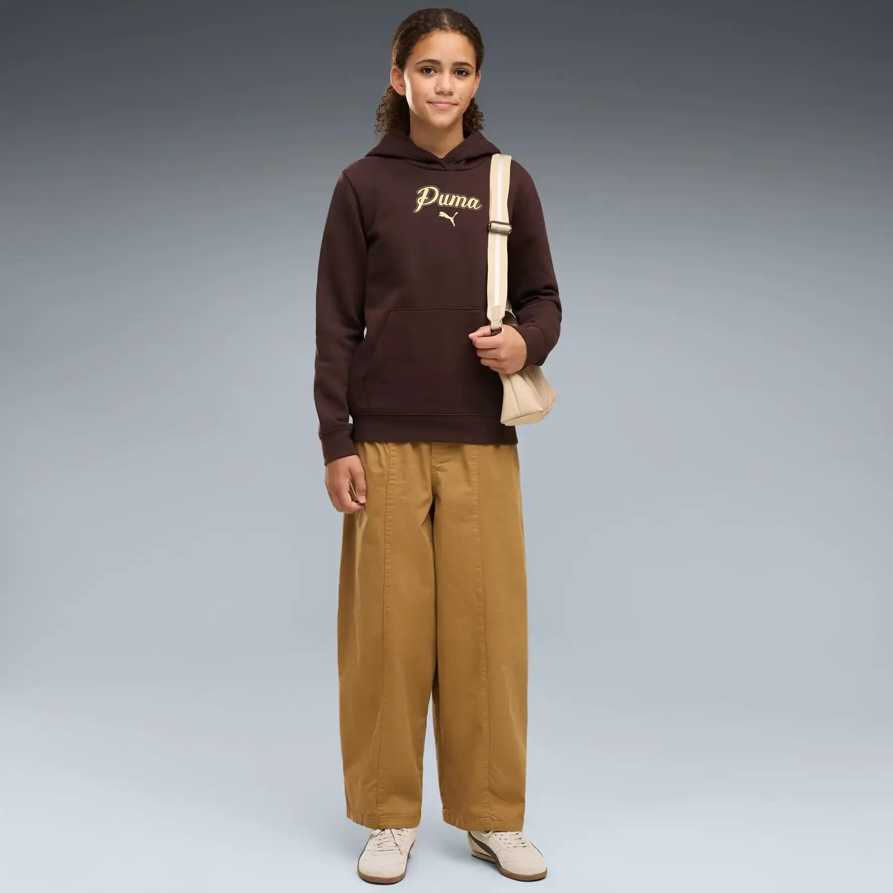 Sudadera con capucha infantil Puma Script Graphic 5/5