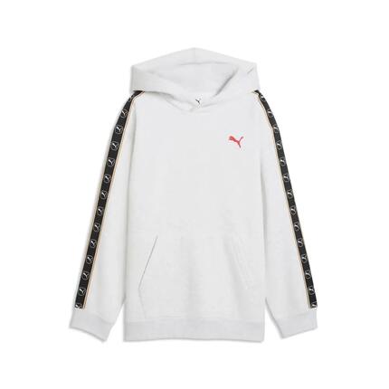 Sweatshirt à capuche ourlet et revers côtelé enfant Puma Cat logo