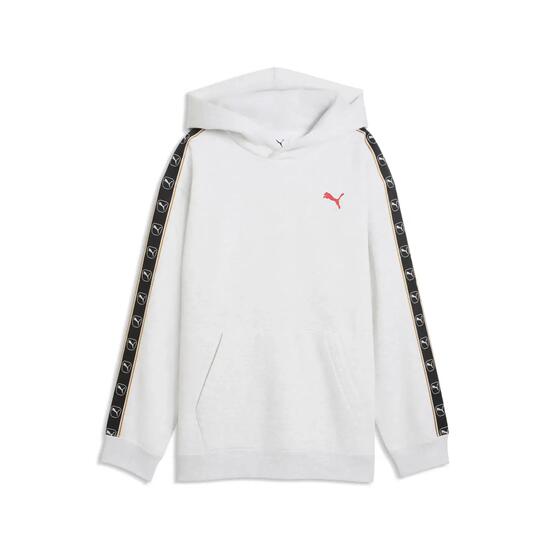 Sweatshirt à capuche ourlet et revers côtelé enfant Puma Cat logo