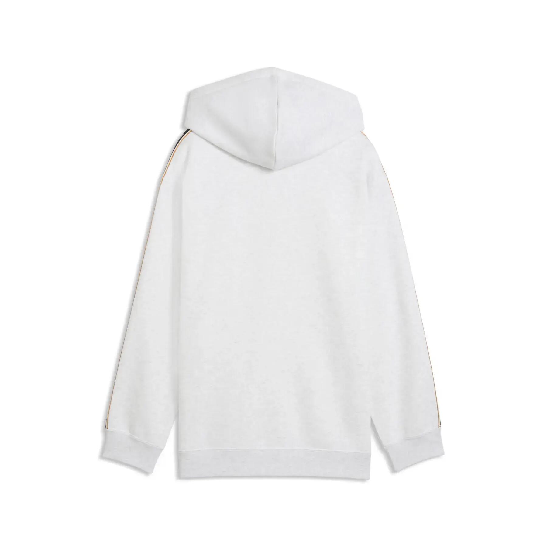 Sweatshirt à capuche ourlet et revers côtelé enfant Puma Cat logo 2/2