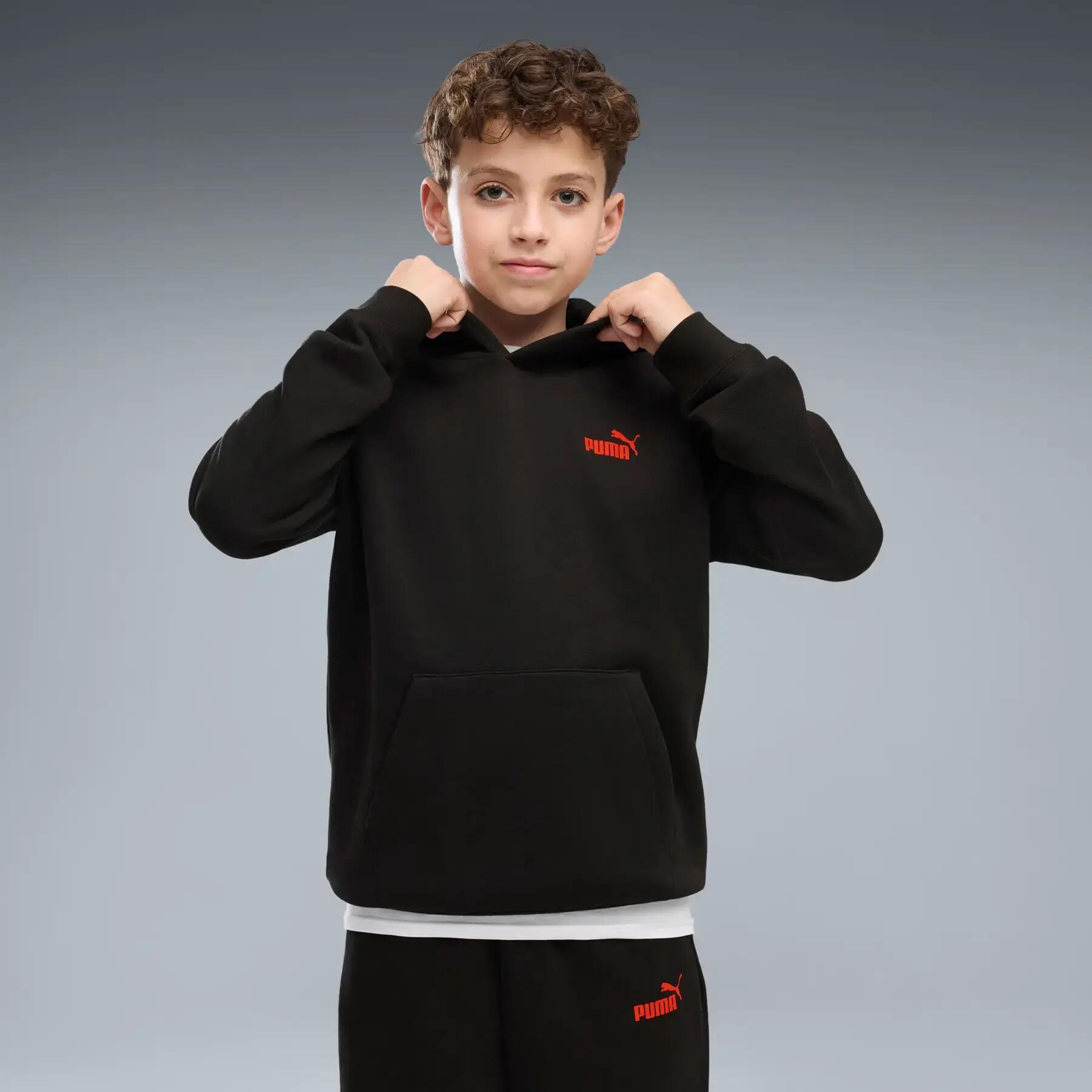 Sweatshirt à capuche enfant Puma Small No. 1 logo Graphic 4/5