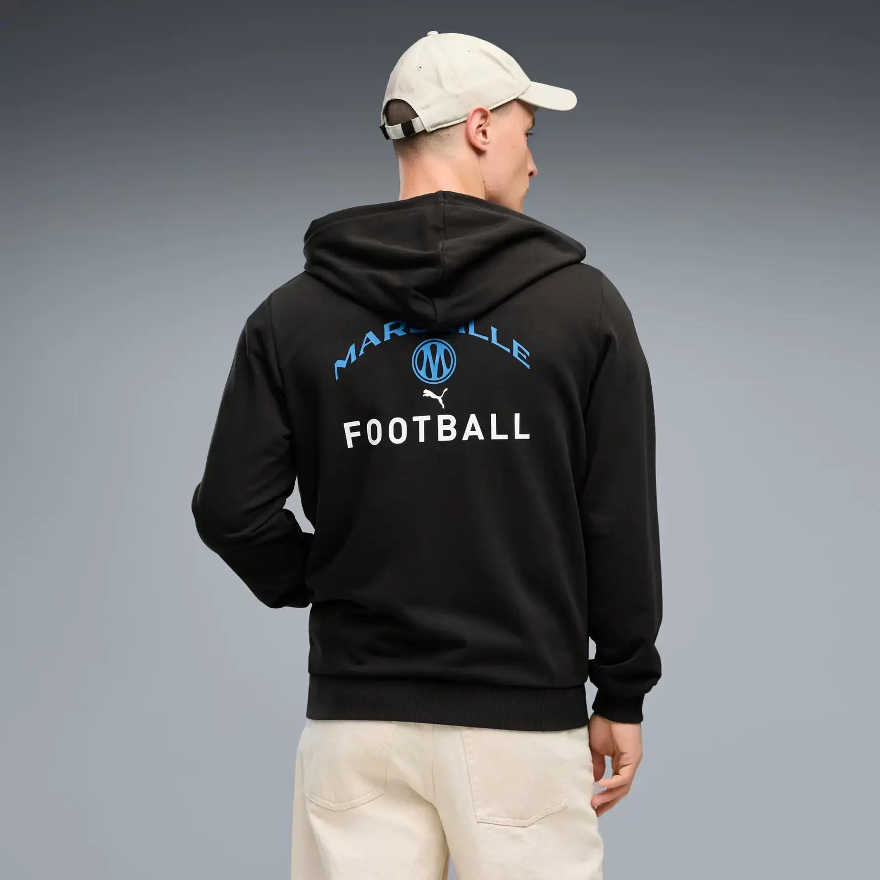 Sweatshirt à capuche zippé OM Culture 2026/27 4/5