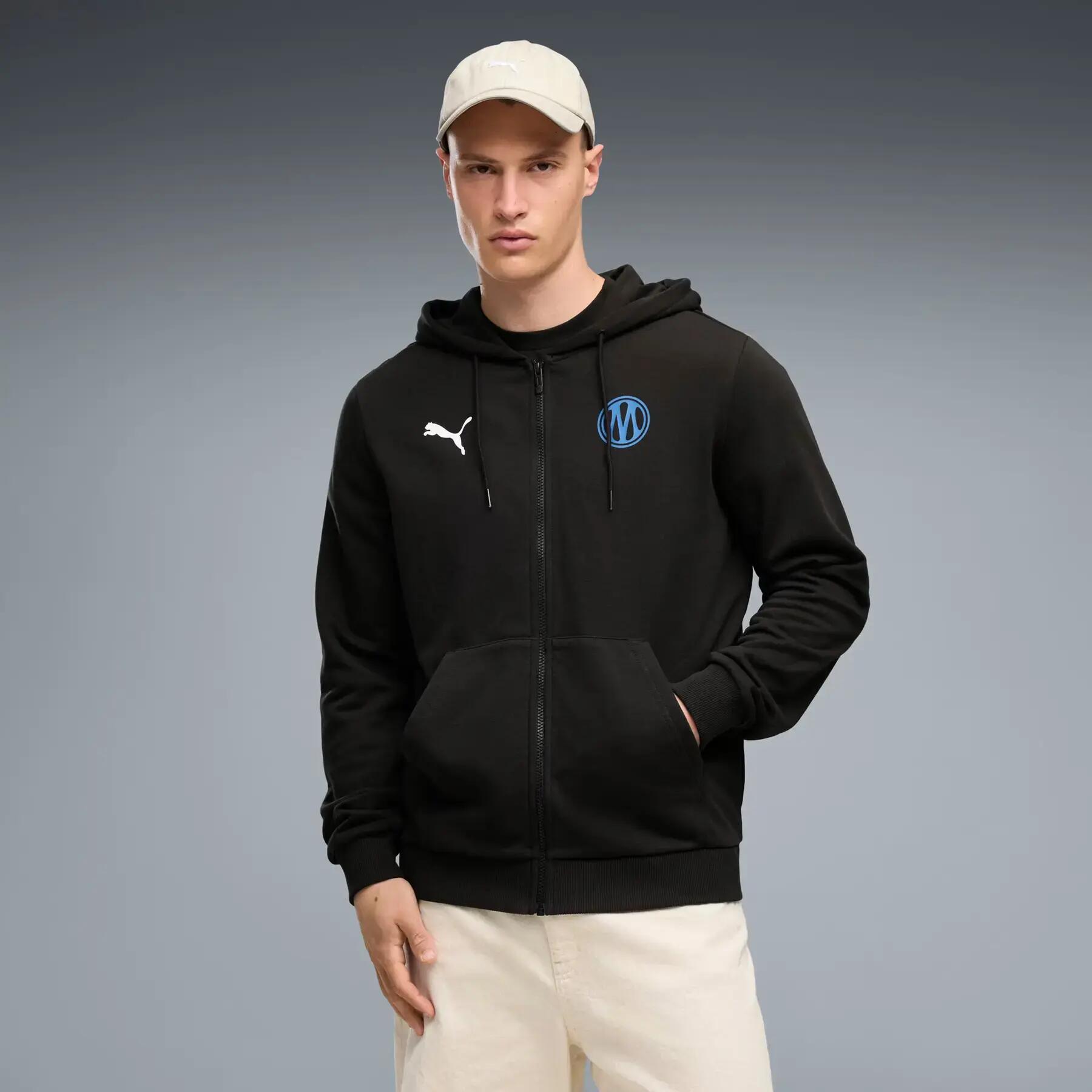 Sweatshirt à capuche zippé OM Culture 2026/27 2/5