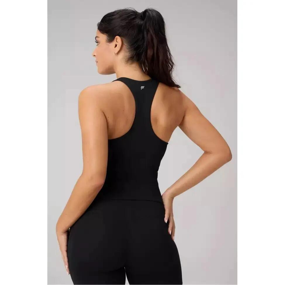 FABLETICS Top Sportowy Damski z Biustonoszem Anywhere Cropped 2/4