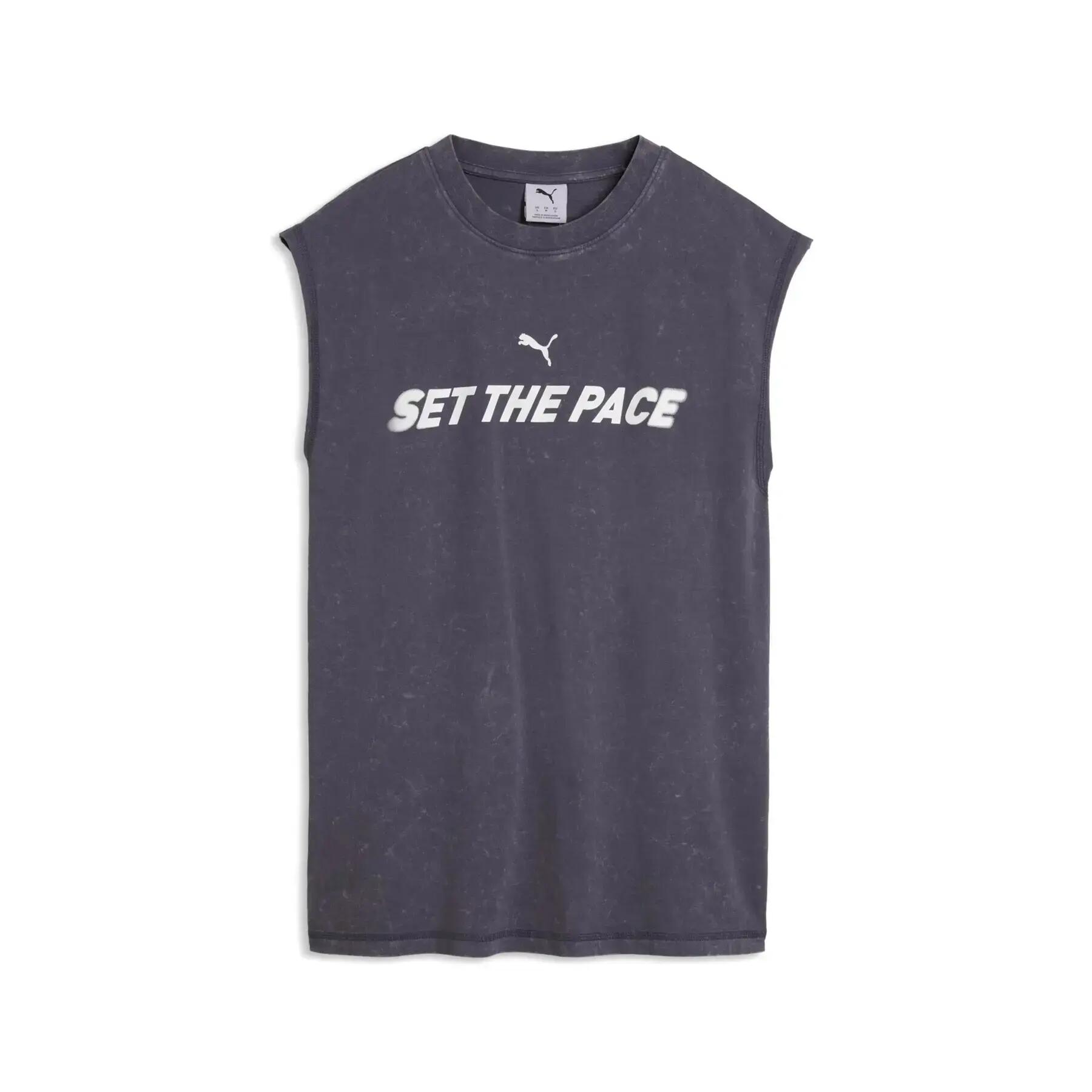 Katoenen dames-T-shirt Puma 1/5
