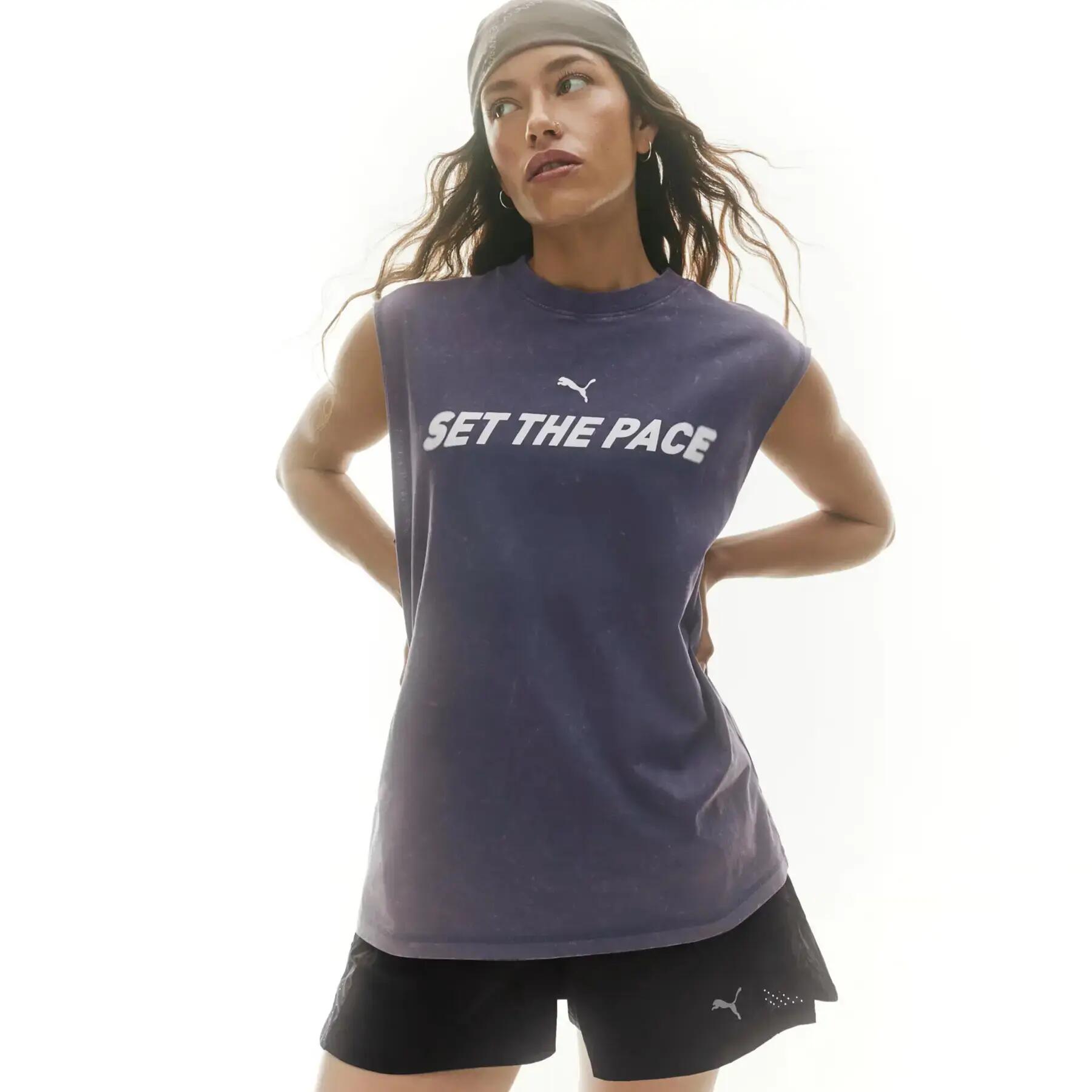 Katoenen dames-T-shirt Puma 3/5