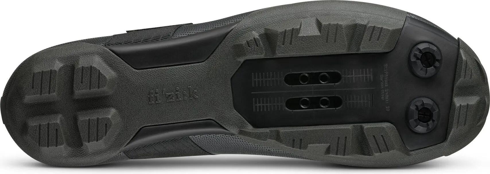 Fizik Ferox 2 mountainbikeschoenen, carbon, zwart/donkergroen 6/7