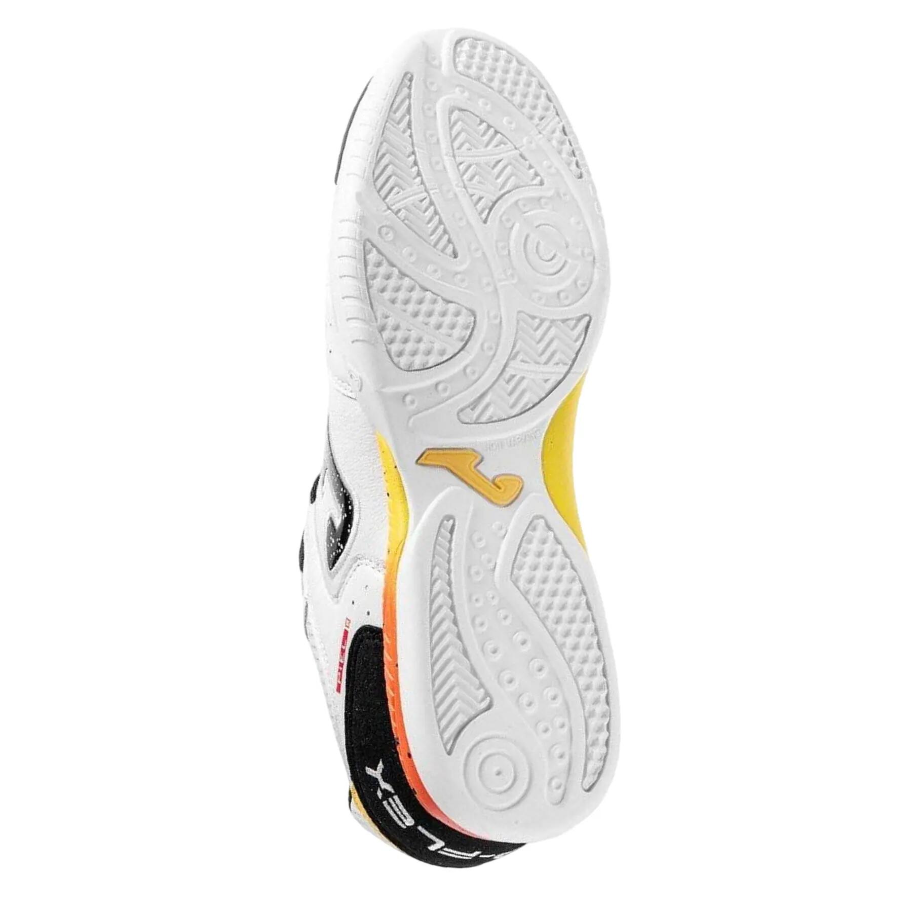 Scarpe Da Indoor PelleUomo Joma Top Flex Bianco 4/5