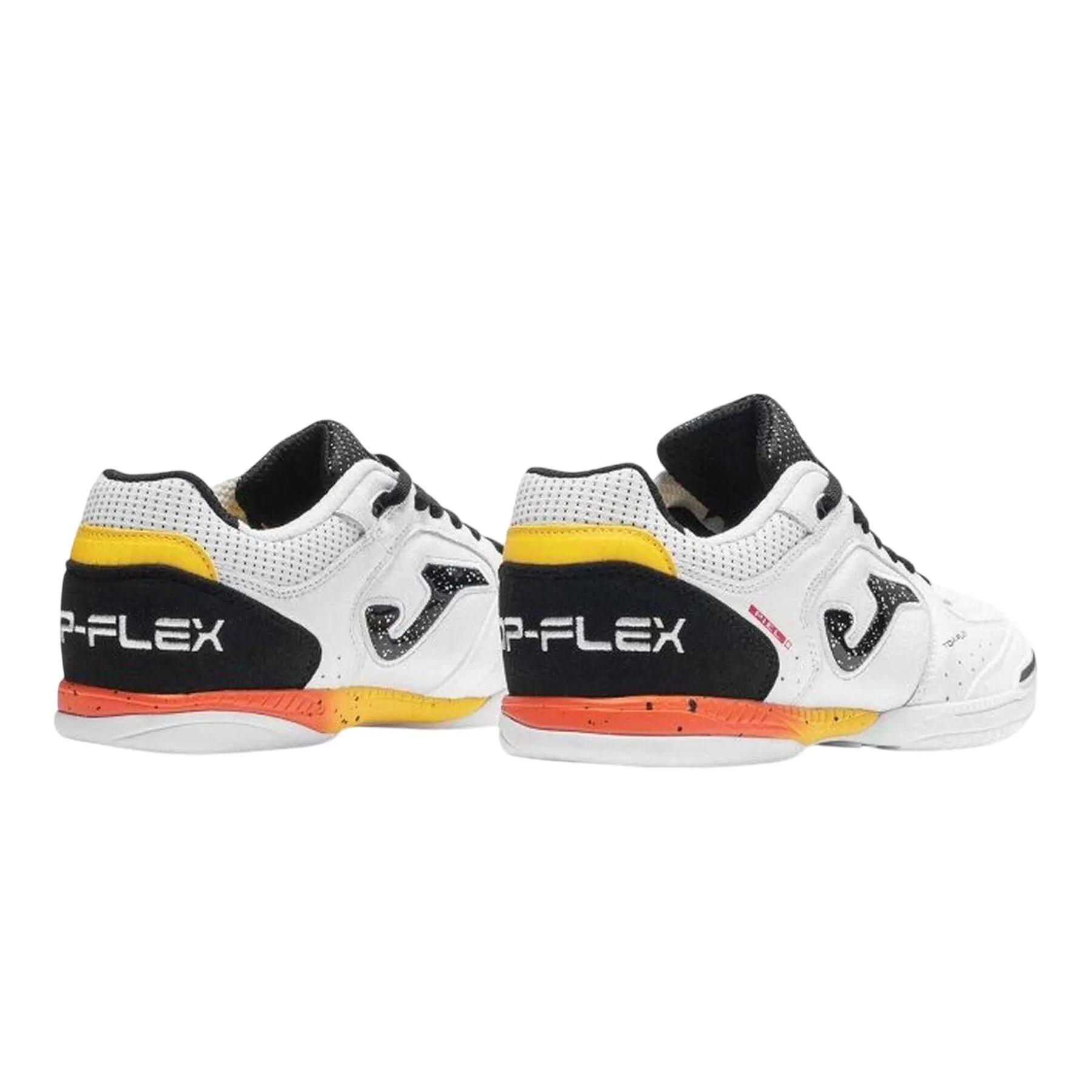 Scarpe Da Indoor PelleUomo Joma Top Flex Bianco 2/5