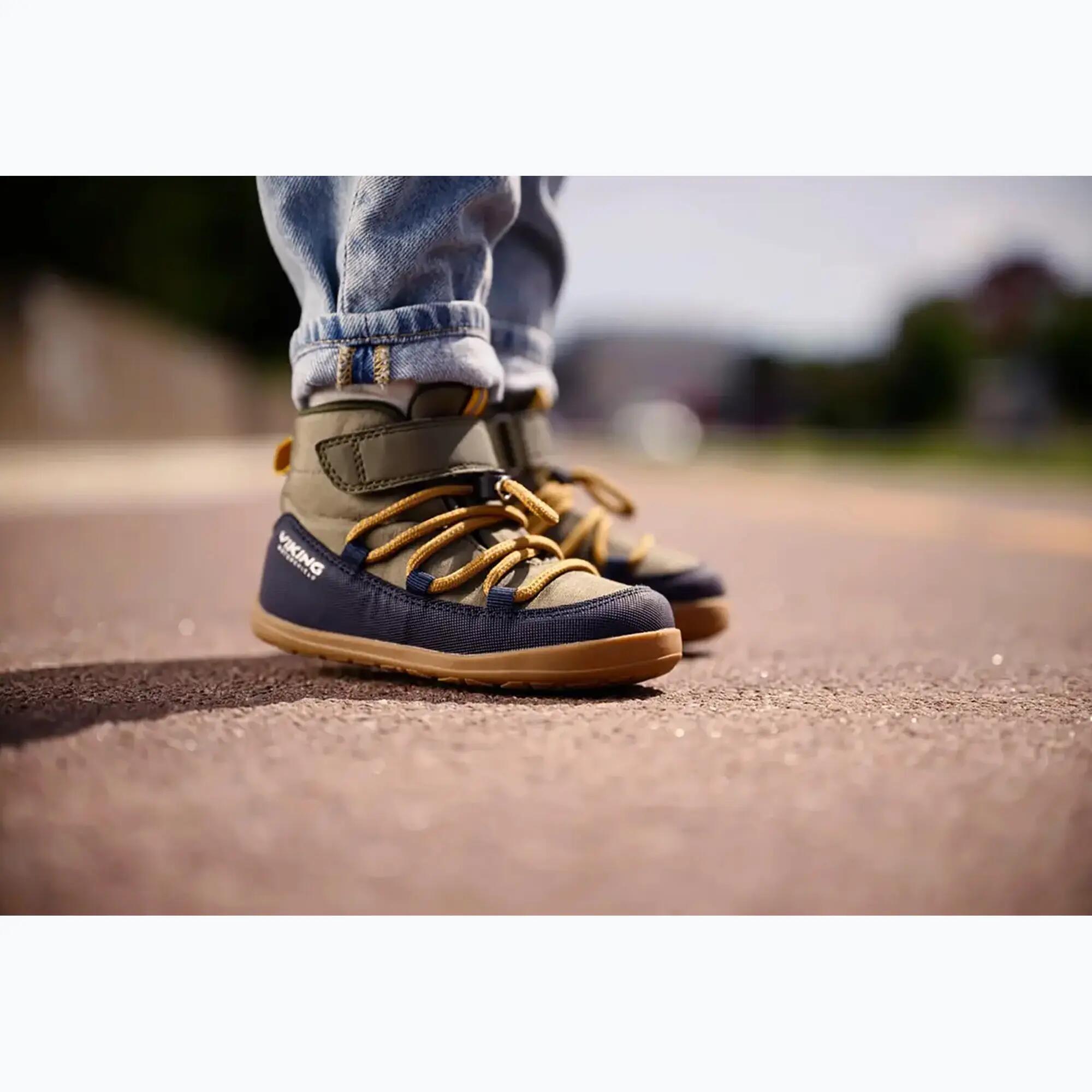 Buty barefoot dziecięce Viking Birch Barefoot Mid 1V Waterproof 7/7
