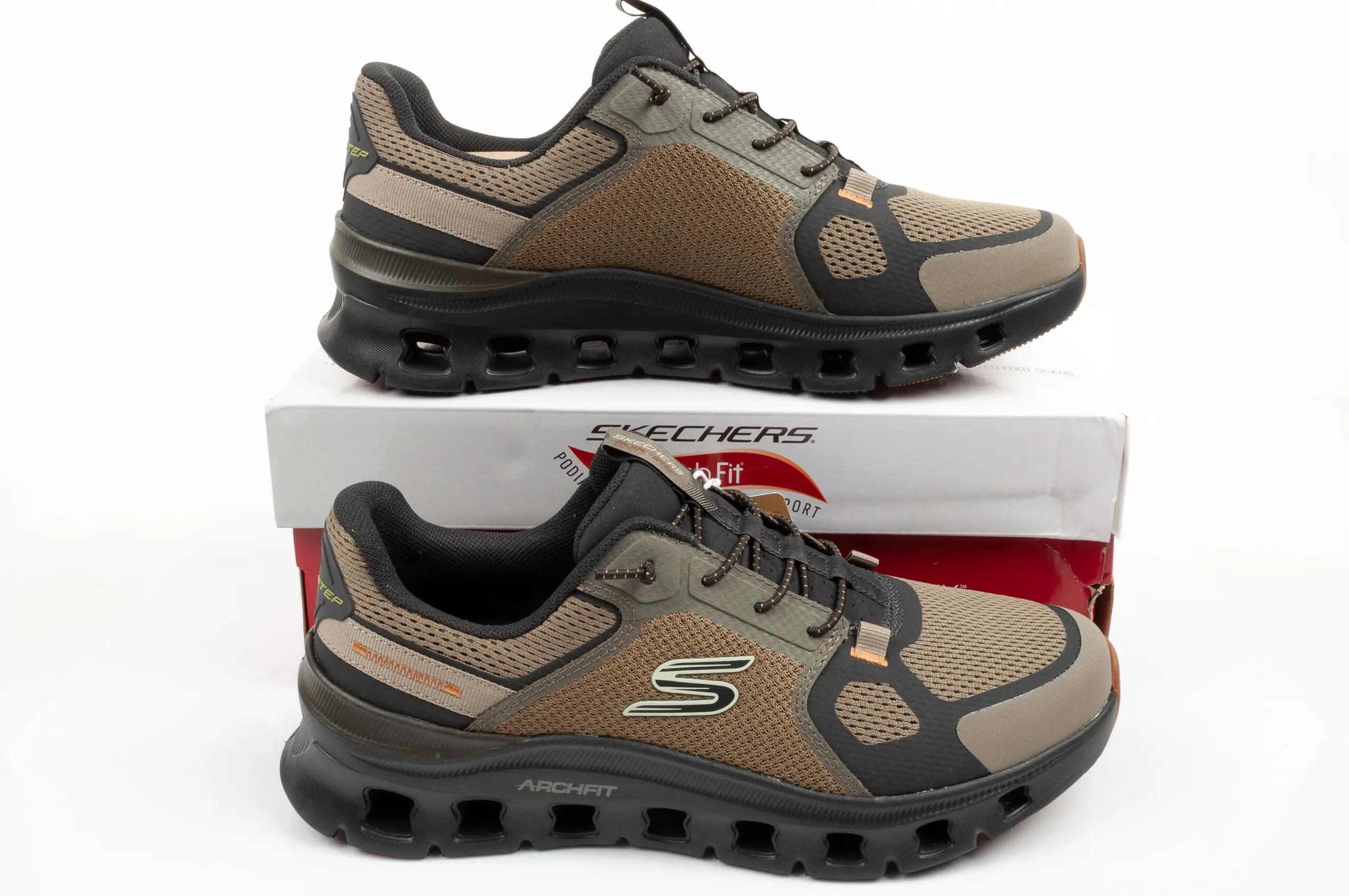 Buty sneakersy męskie Skechers Arch-Fit wygodne lekkie sportowe 8/8