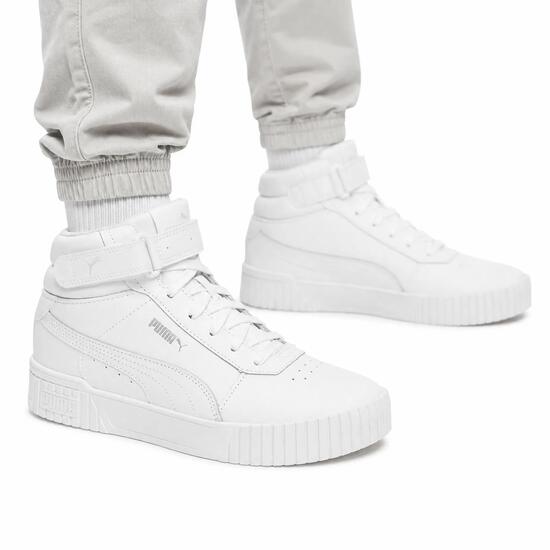 Buty dziecięce snekersy sportowe za kostkę Puma CARINA 2.0 MID JR