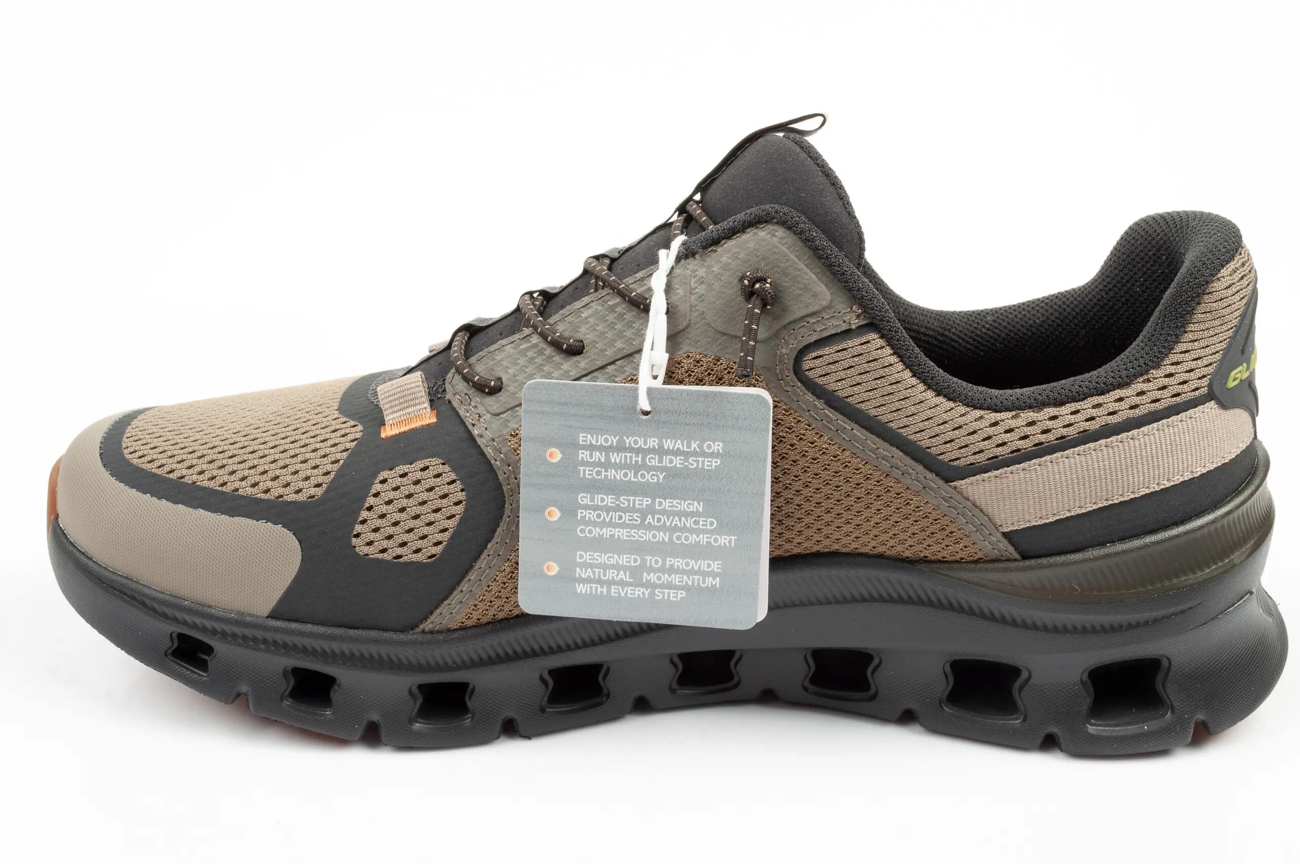 Buty sneakersy męskie Skechers Arch-Fit wygodne lekkie sportowe 3/8