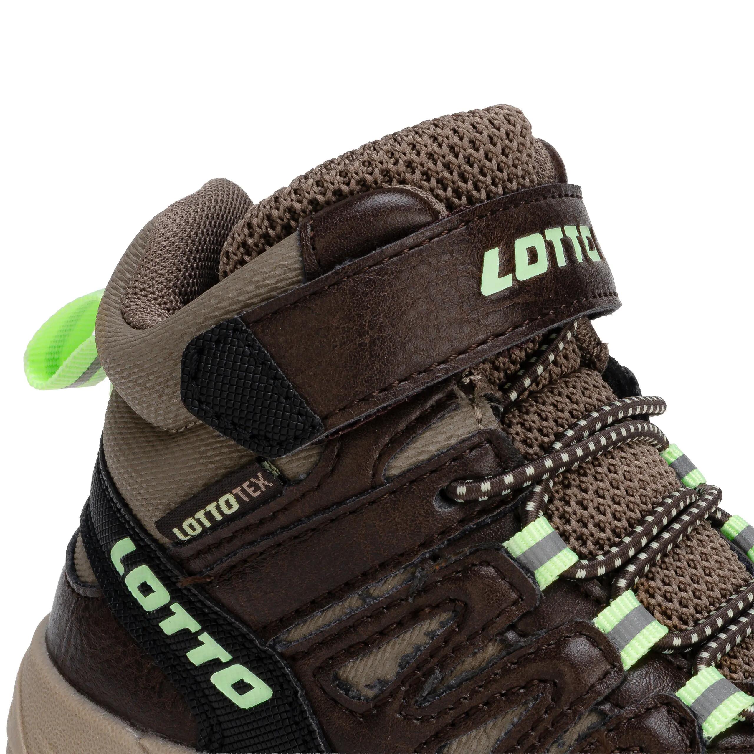 Buty dziecięce za kostkę na rzep Lotto KAMOR TEX 3/5