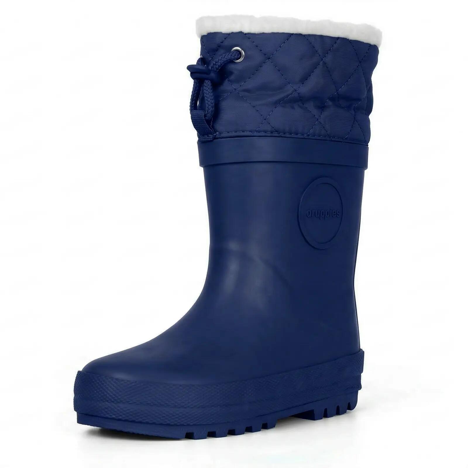 Winterlaarzen Dames - Gevoerde Regenlaarzen - Winter - Nachtblauw - EU 42 3/9