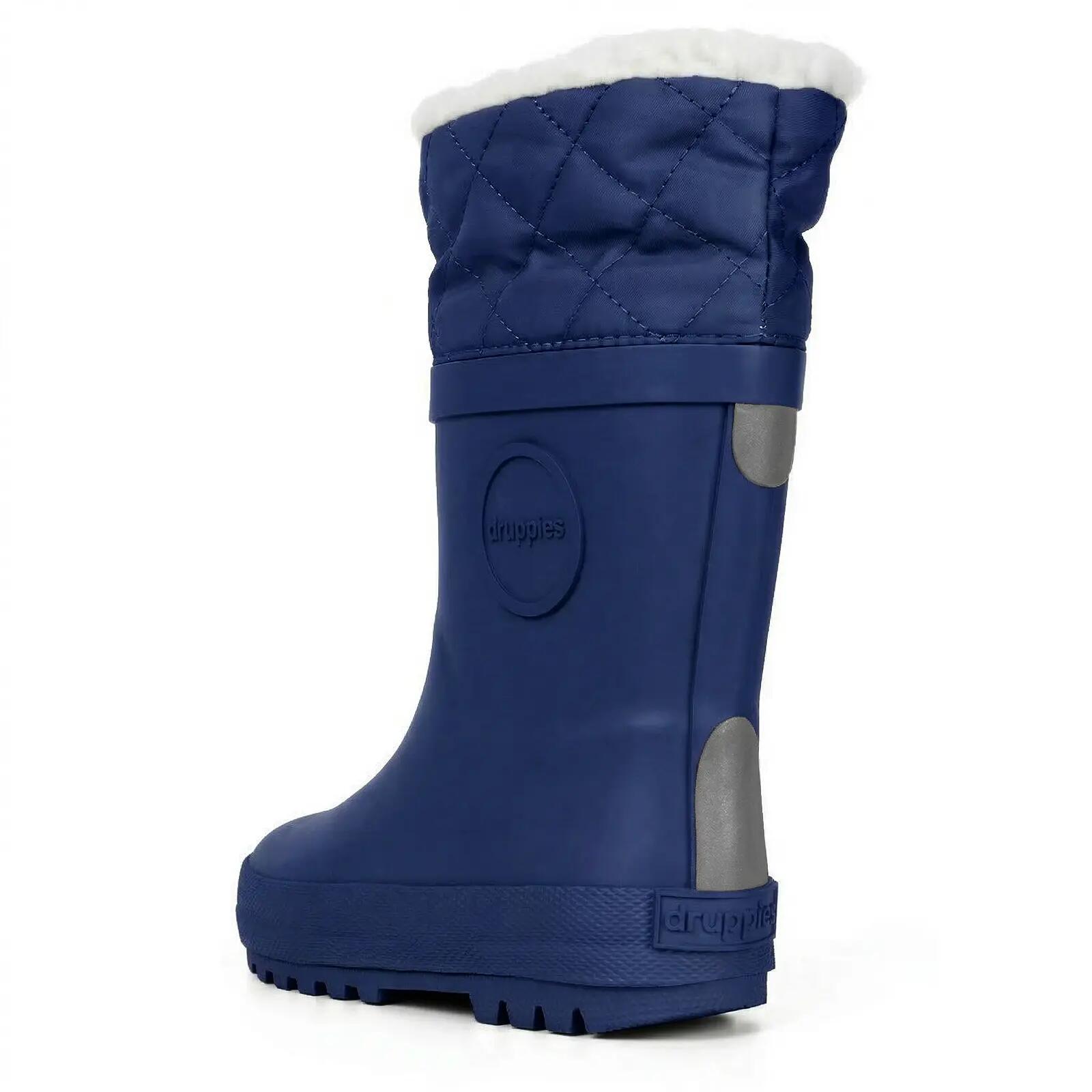Winterlaarzen Dames - Gevoerde Regenlaarzen - Winter - Nachtblauw - EU 42 2/9