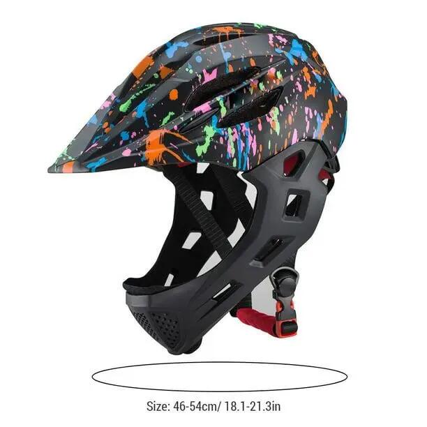 Casques de vélo pour enfants, réglables et respirants, légers et intégraux, avec 6/6