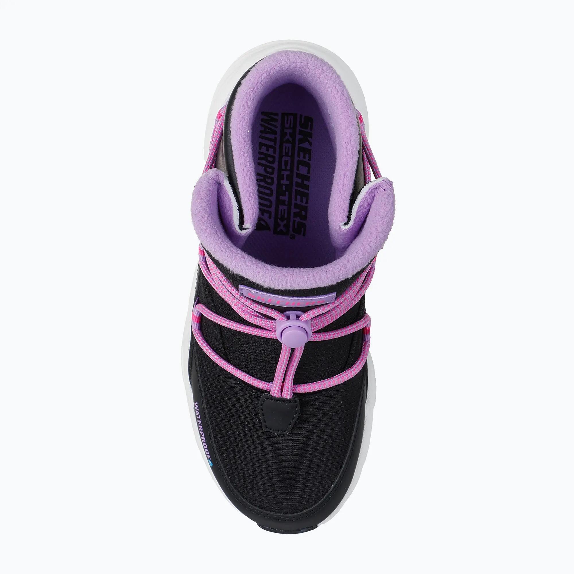 Śniegowce dziecięce SKECHERS Turbo Tread Black 6/7