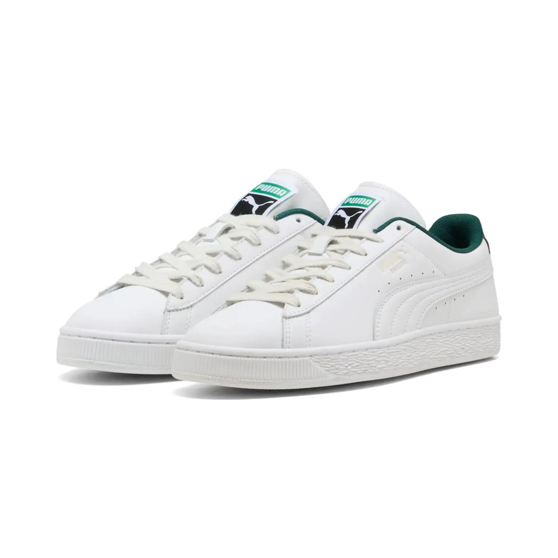 Baskets cuir recyclé Puma Suede 3/6