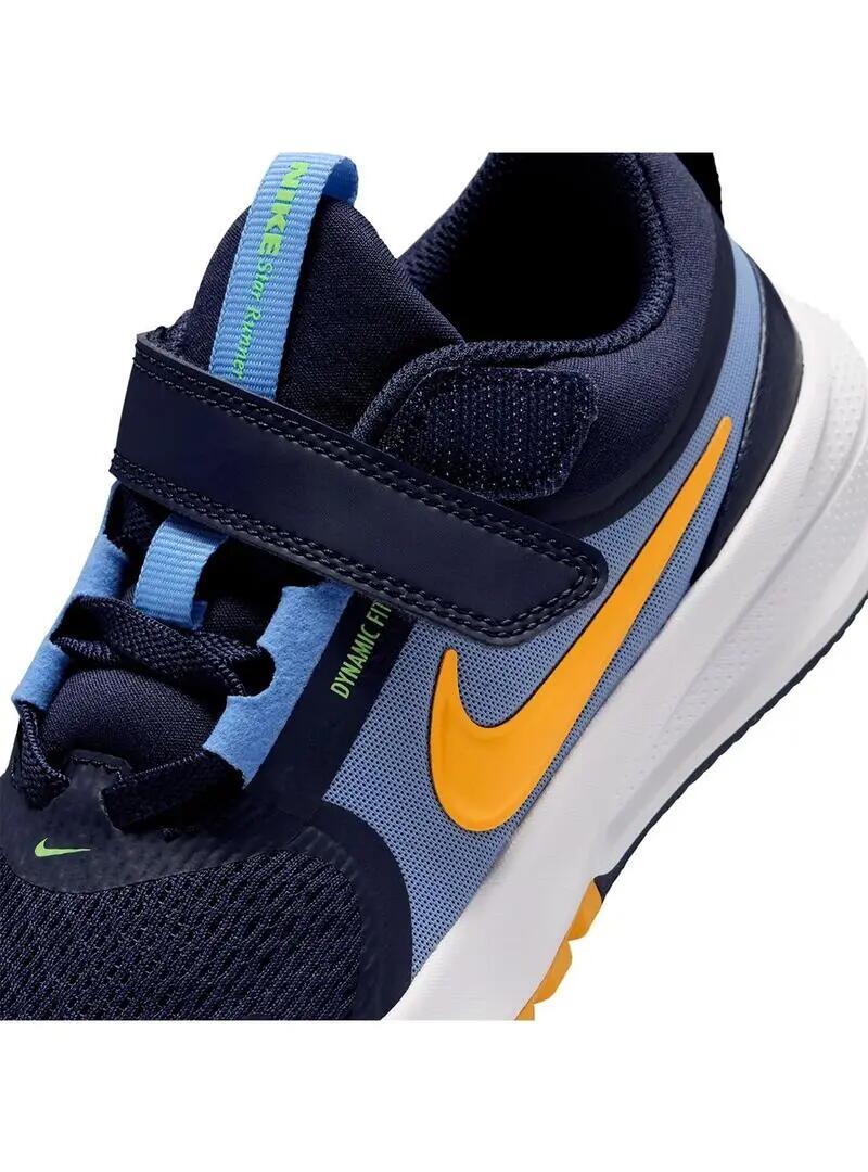 Scarpe da ginnastica per bambino Nike Star runner 5 Blu 3/7