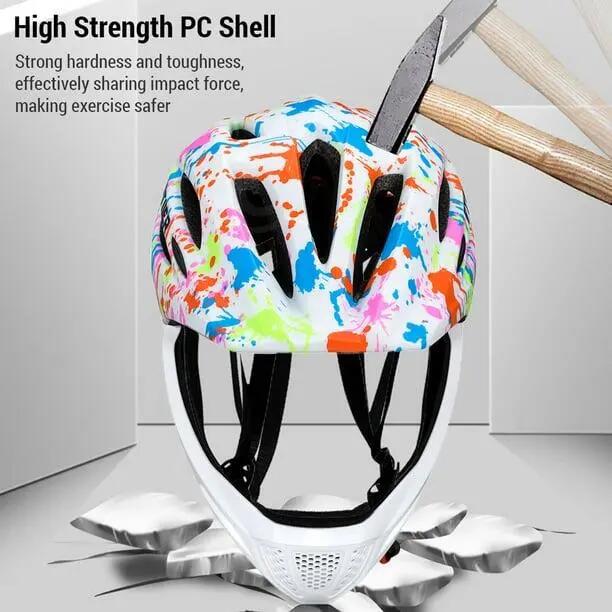 Casques de vélo pour enfants, réglables et respirants, légers et intégraux, avec 4/6