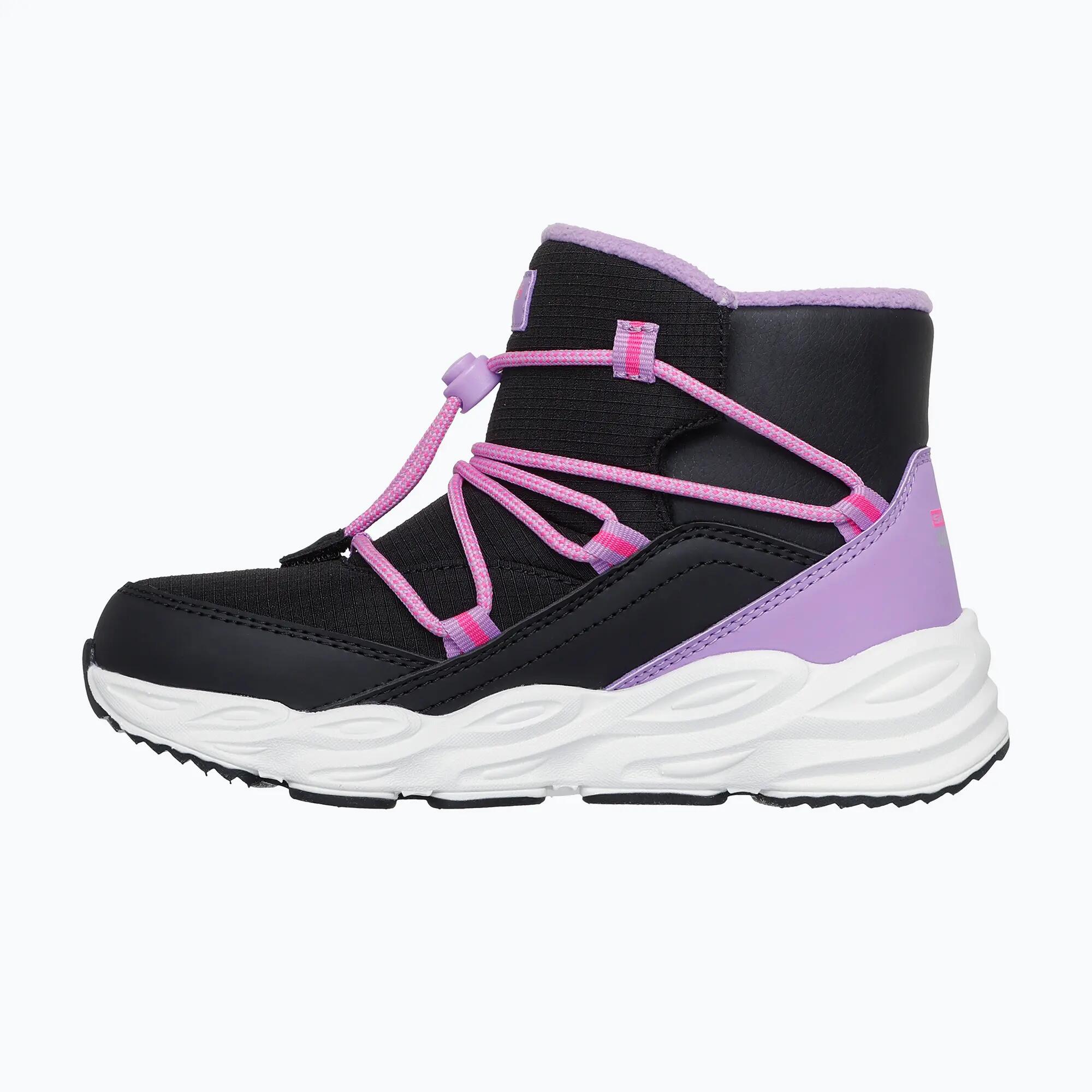 Śniegowce dziecięce SKECHERS Turbo Tread Black 3/7