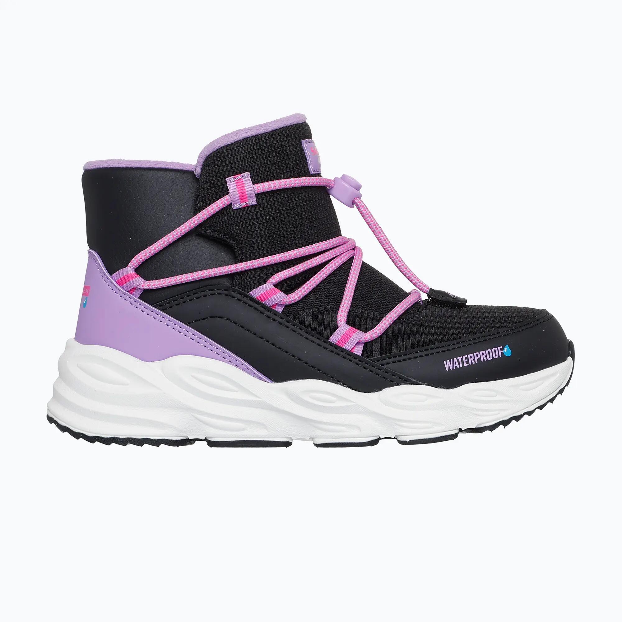 Śniegowce dziecięce SKECHERS Turbo Tread Black 2/7