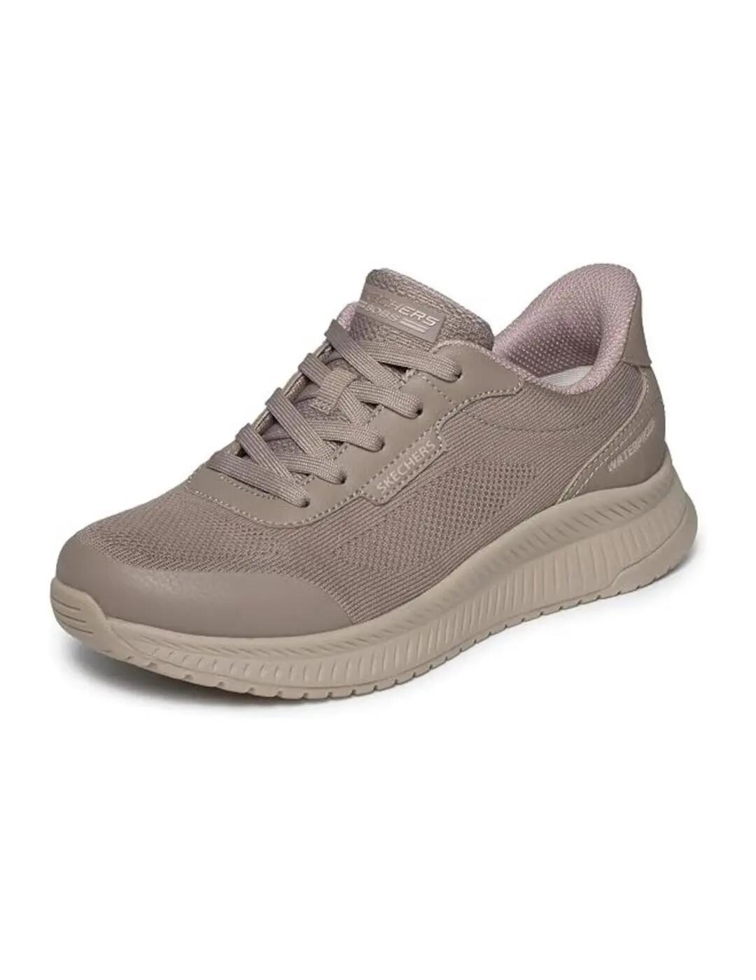 Zapatillas para Mujer Skechers Bobs squad Beige 3/4