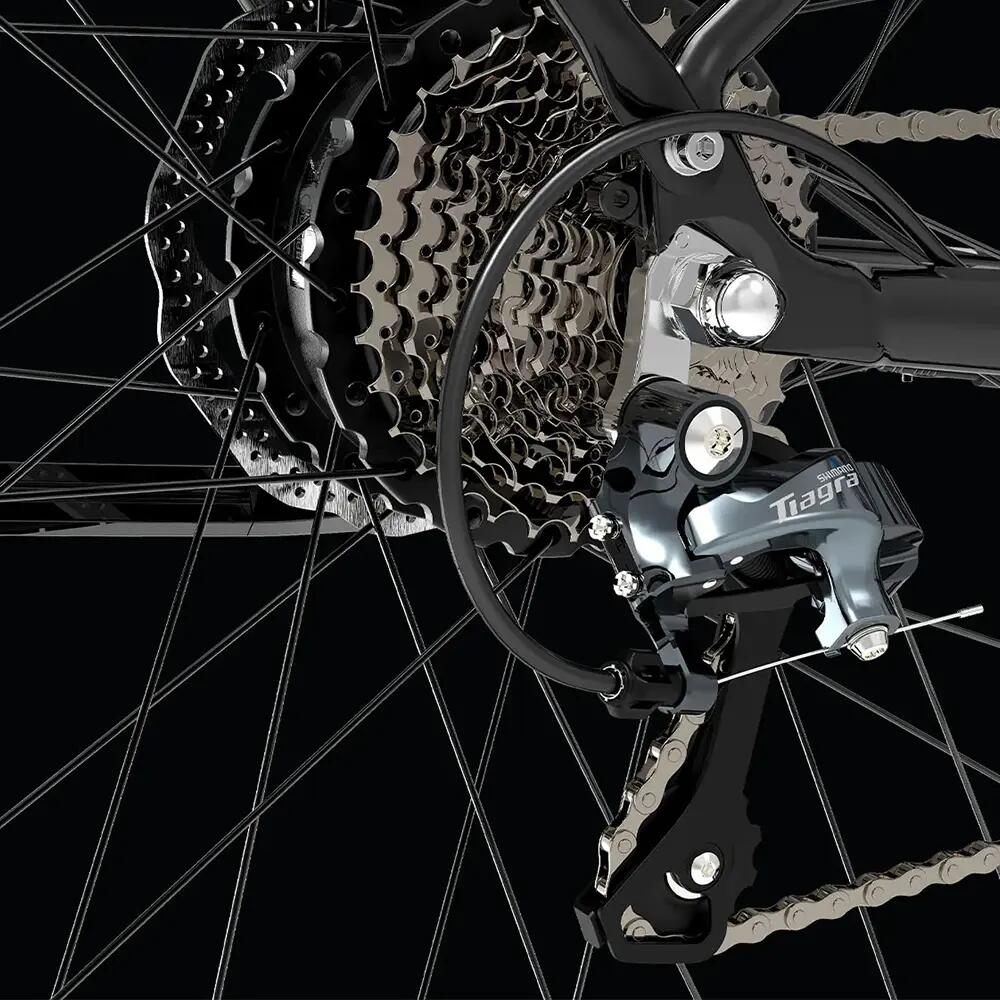 Bicicletta elettrica Cyrusher Asuka Trekking 36V 14Ah 250W 50N·m 4/5