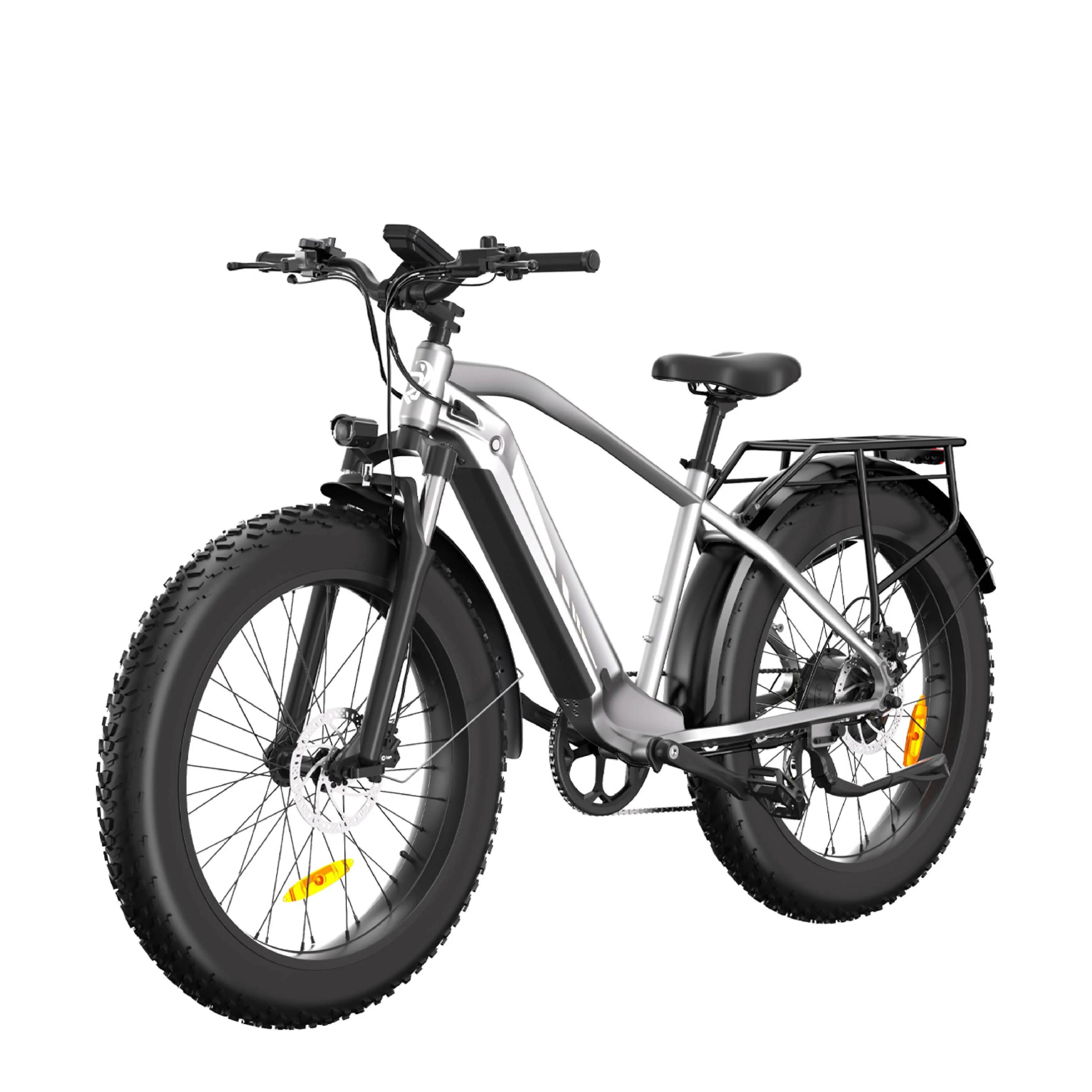 Bodywel D6 E‑Bike für Herren 48V15Ah Akku 26×4.0" Reifen 3/7
