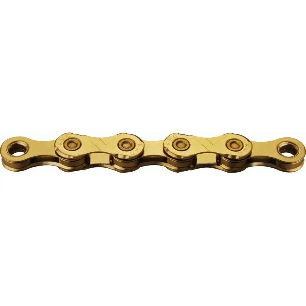 Chaîne E-Bike KMC E12 Ti-N-Gold MissingLink 12V Or 4/7
