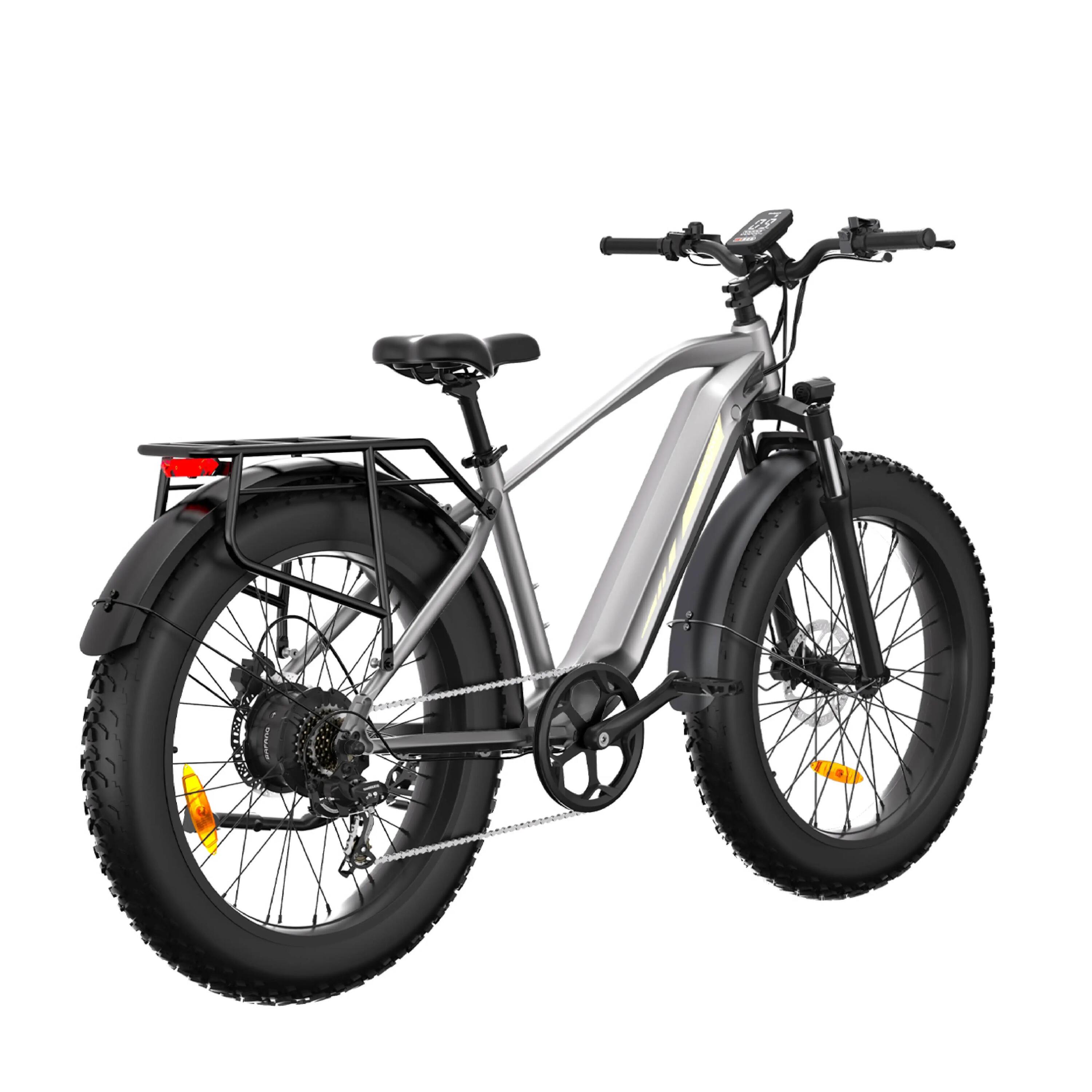 Bodywel D6 E‑Bike für Herren 48V15Ah Akku 26×4.0" Reifen 2/7
