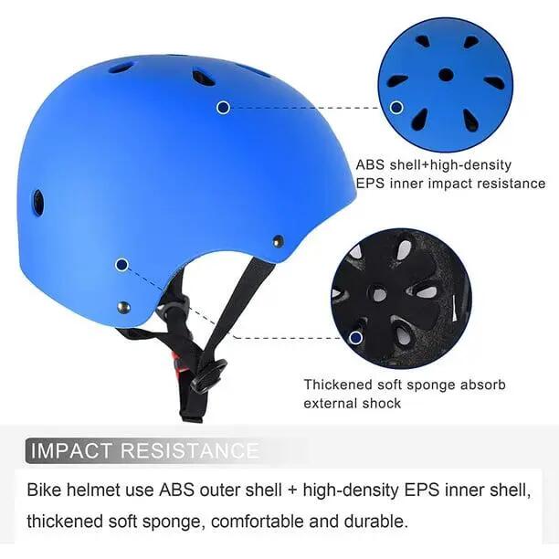 Casque de vélo enfant, casque pour tout-petit, ensemble d'équipement de protecti 3/5