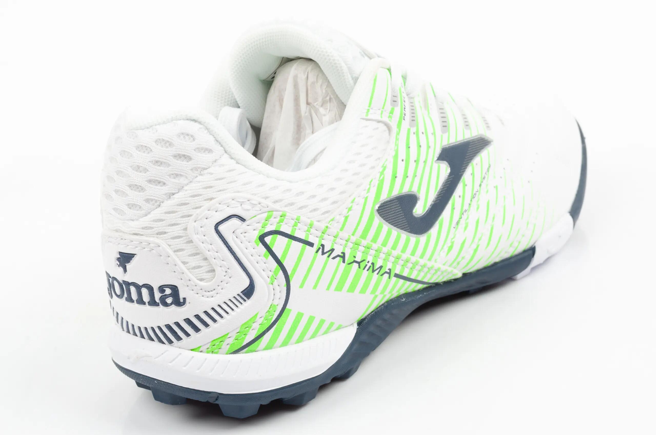 Botas Fútbol Fútbol Adulto Joma Maxima 26 TF Blanco 4/9