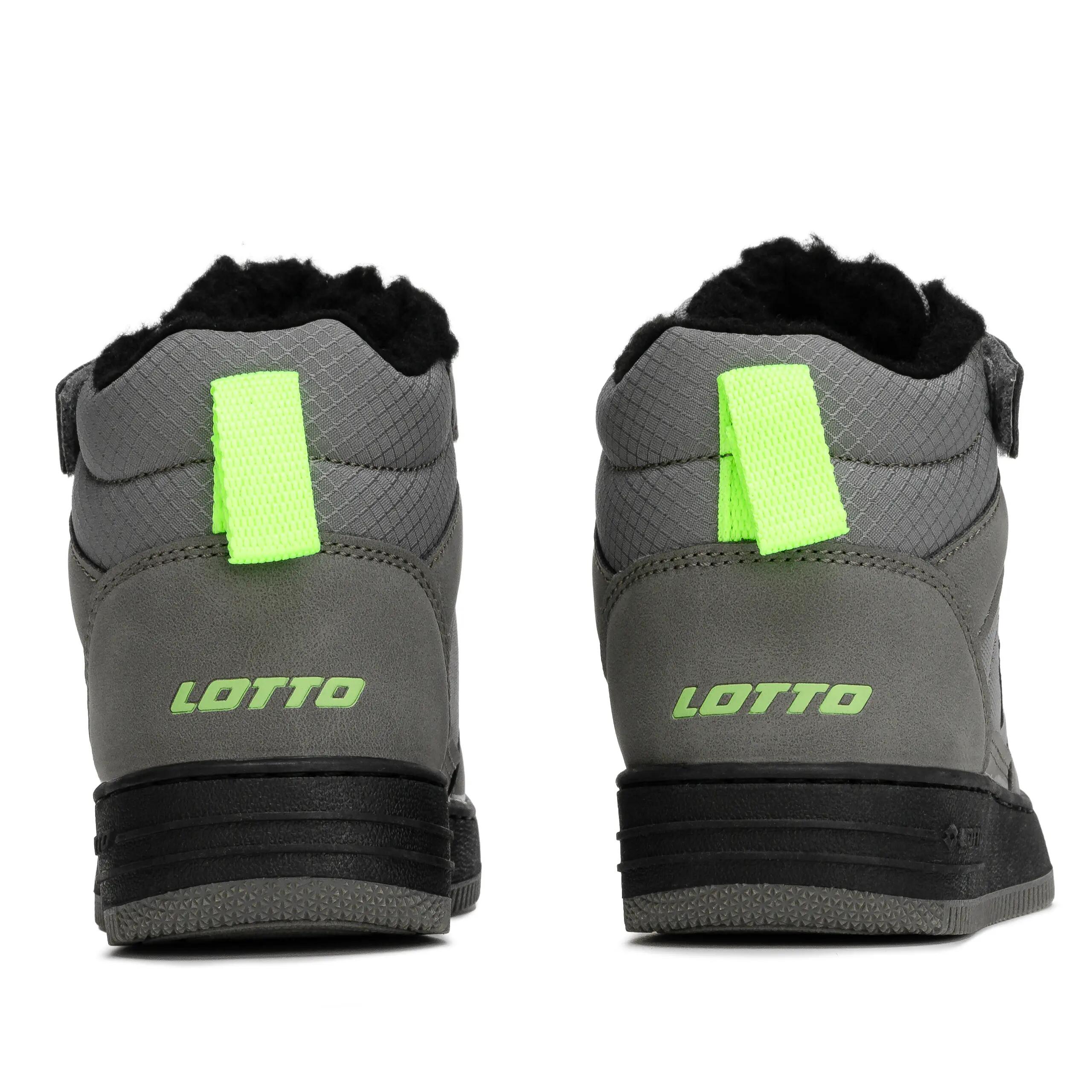 Buty dziecięce sportowe za kostkę ocieplane Lotto PREHNA FUR 4/5