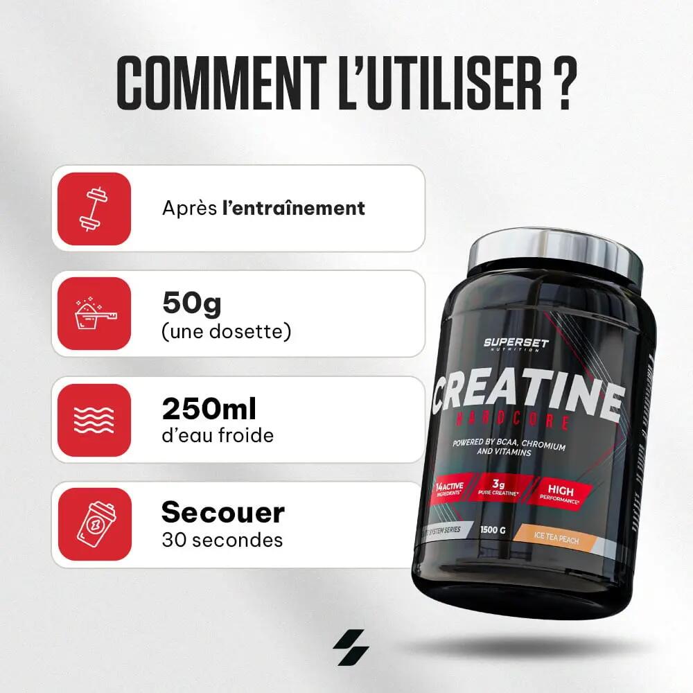 Programme Volume et Force - Créatine Hardcore - No Pump Xtreme 3/6