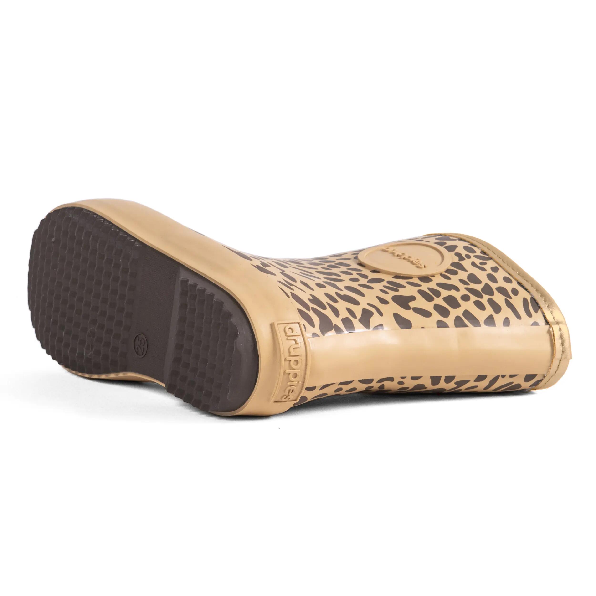 Regenlaarzen Kinderen - Natuurrubber Laarzen - Nature - Panter - EU 32 5/9