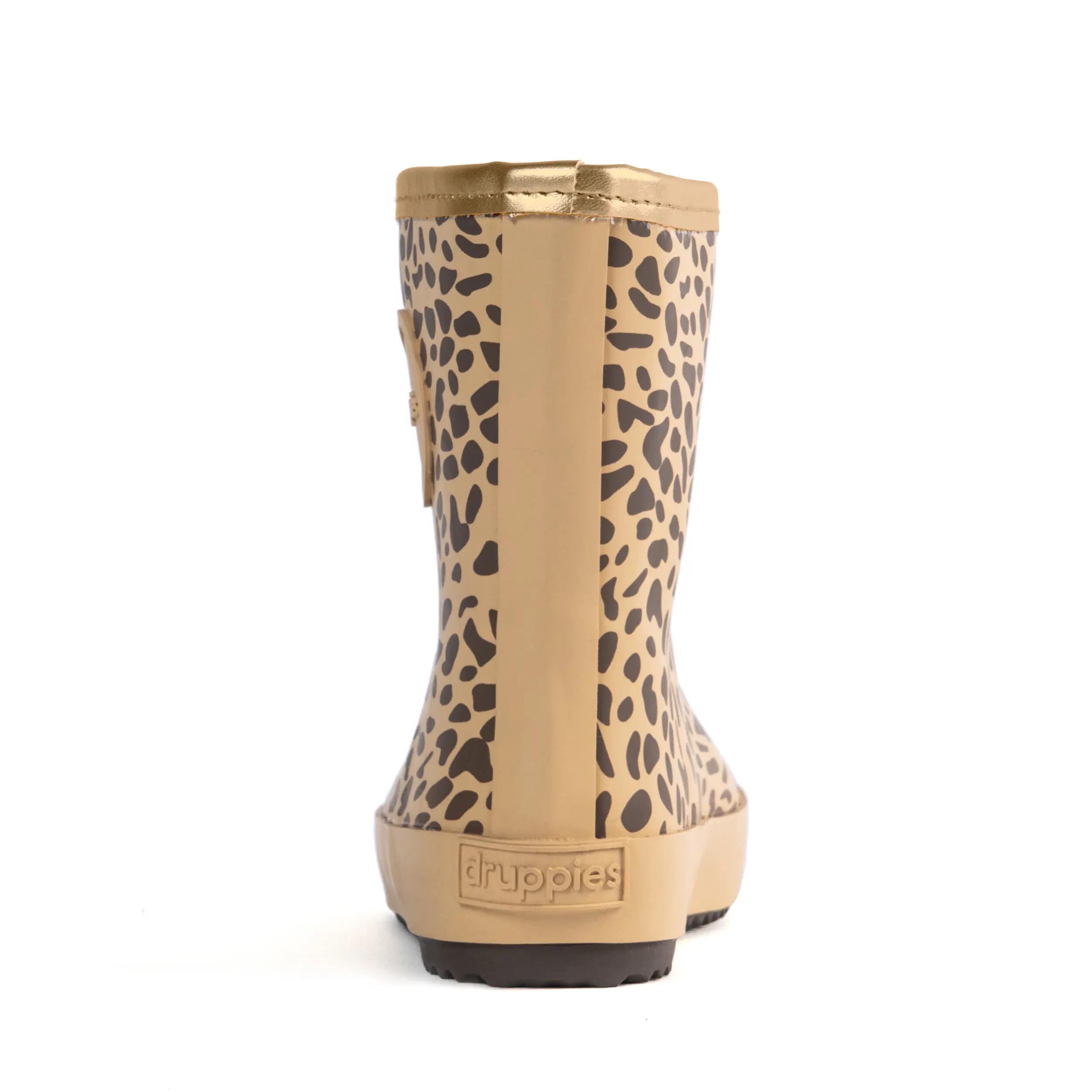 Regenlaarzen Kinderen - Natuurrubber Laarzen - Nature - Panter - EU 32 4/9