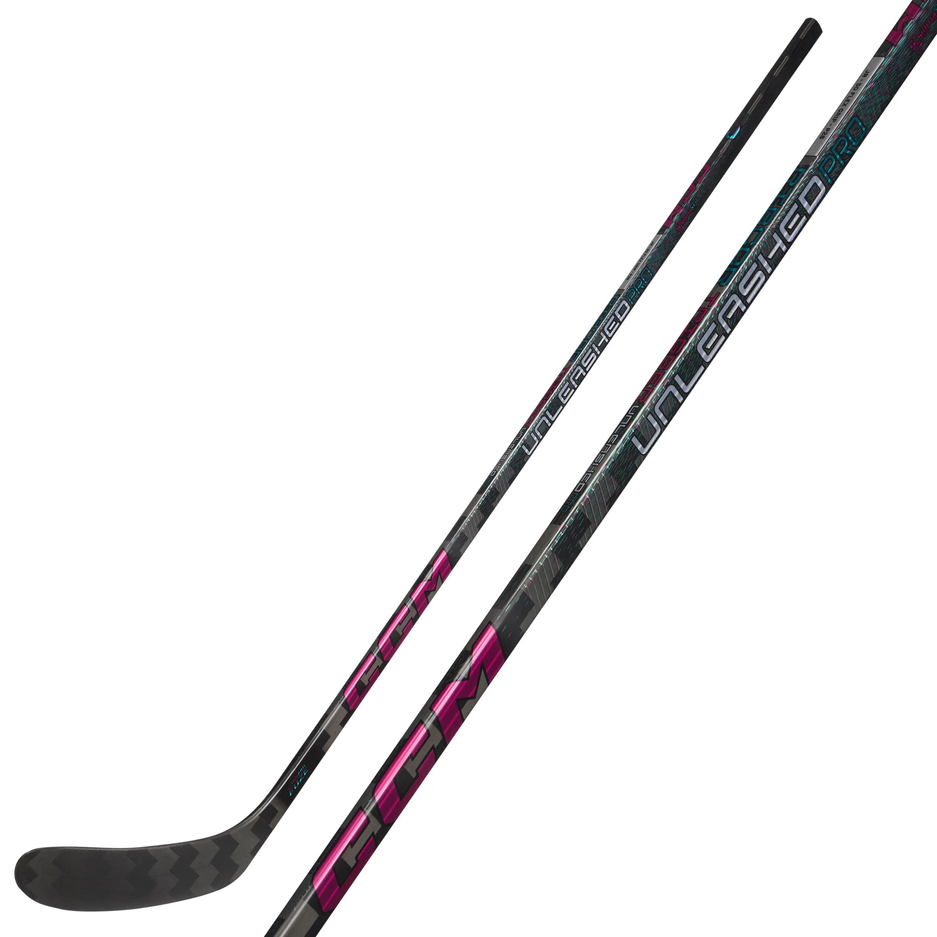 CCM Hstrunlp Junior CCM RIB 50 + R palo de hockey negro – P29+ R 7/8