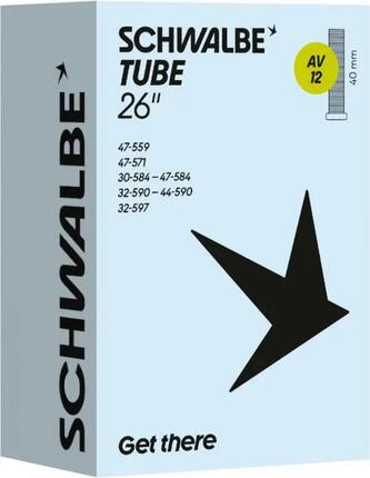 Chambre à Air Schwalbe Tube 12 26'' Schrader 40 mm