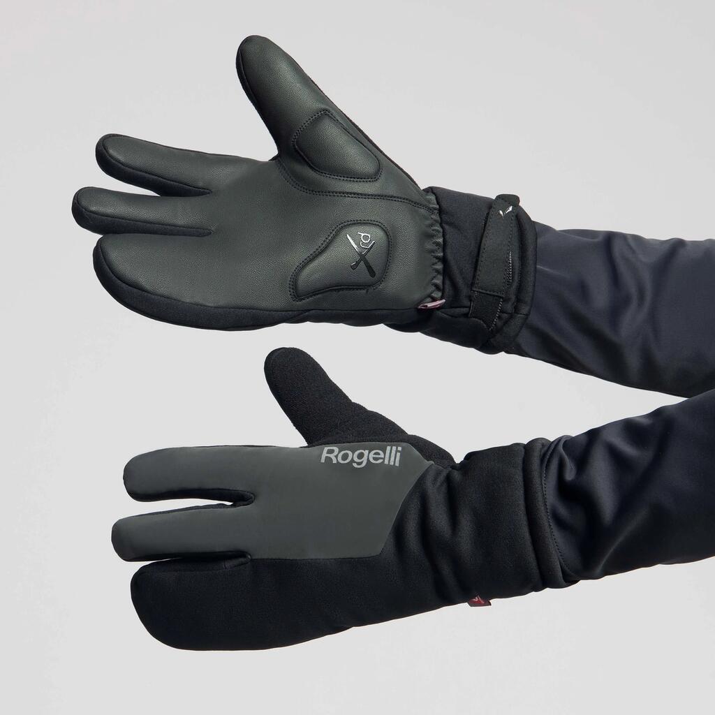 Men's Cycling Gloves Deep Winter Black